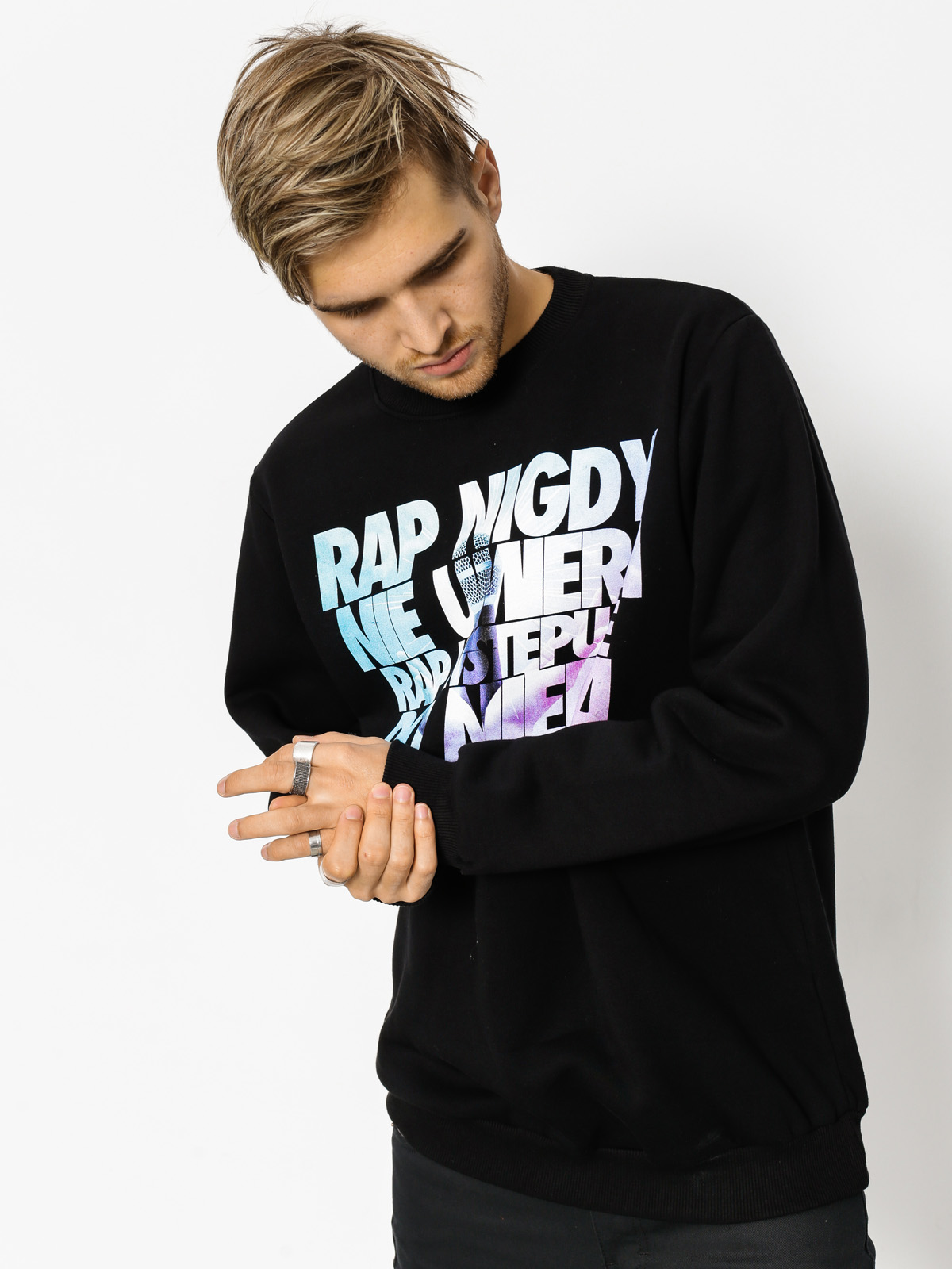 Mikina El Polako Rap Nie Umiera (black)