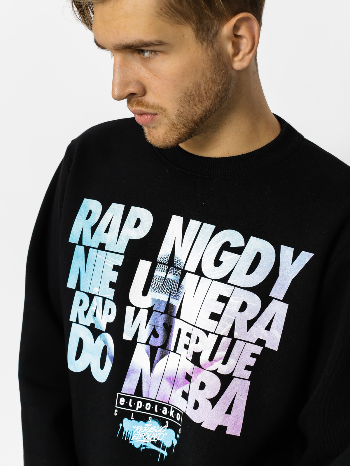 Mikina El Polako Rap Nie Umiera (black)