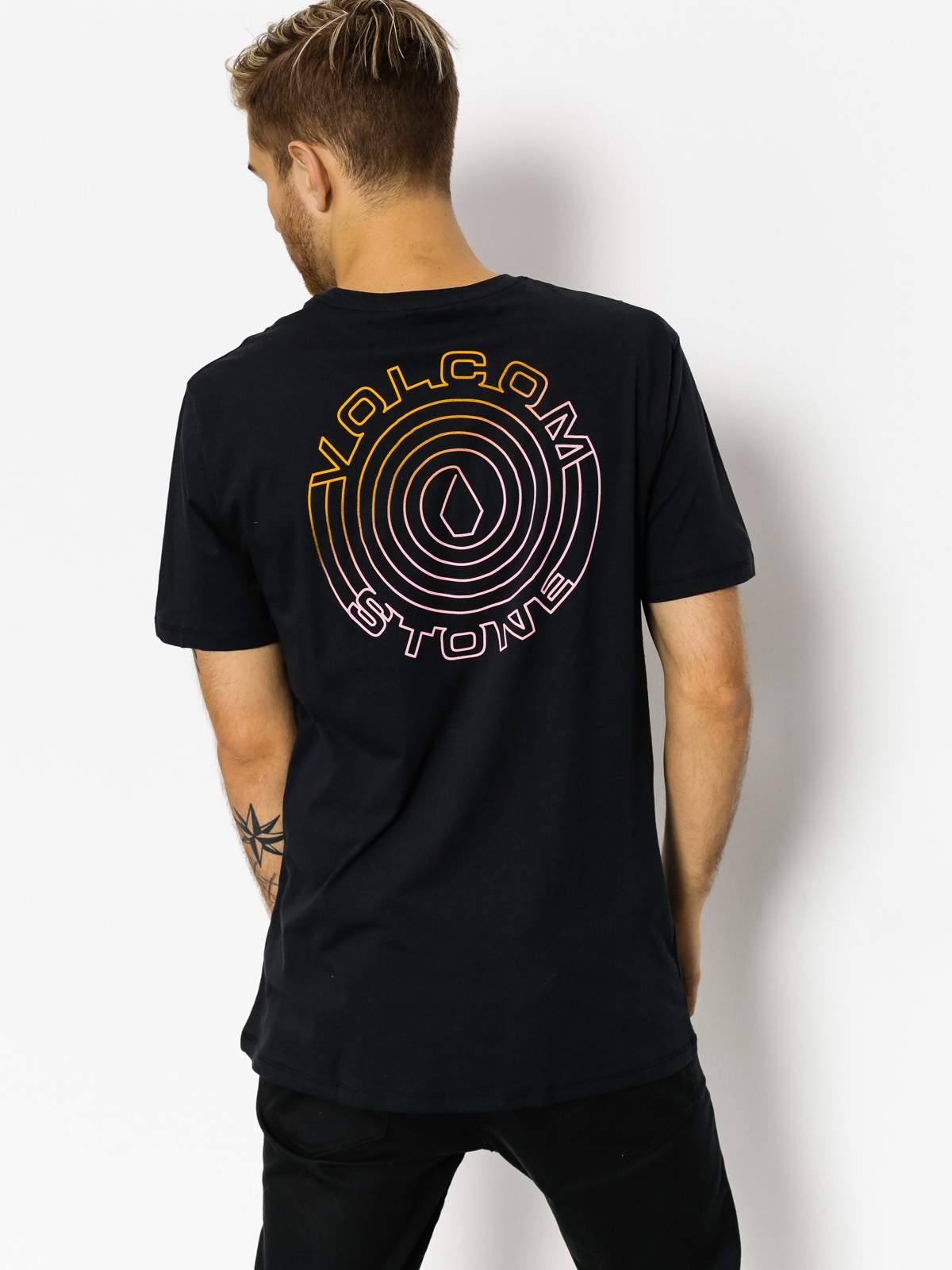 Tričko Volcom Soundmaze Lw (blk)