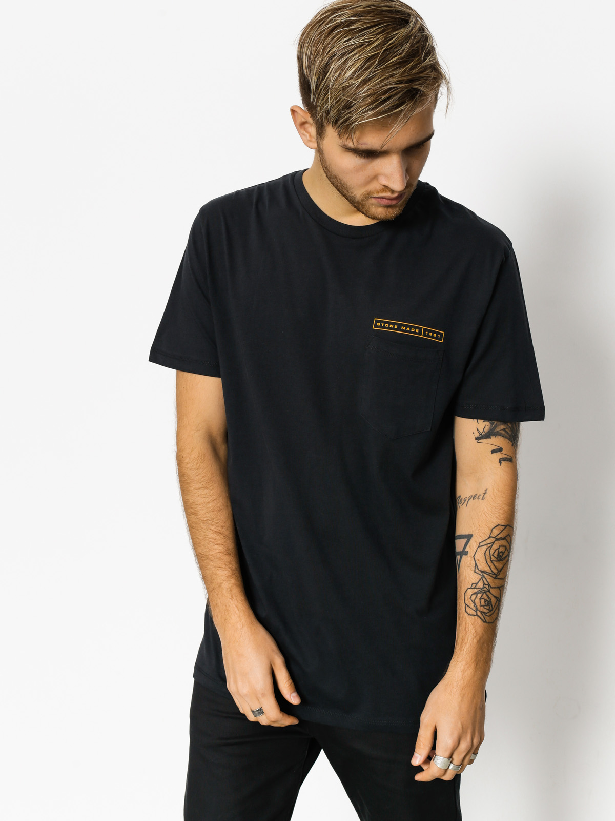 Tričko Volcom Soundmaze Lw (blk)