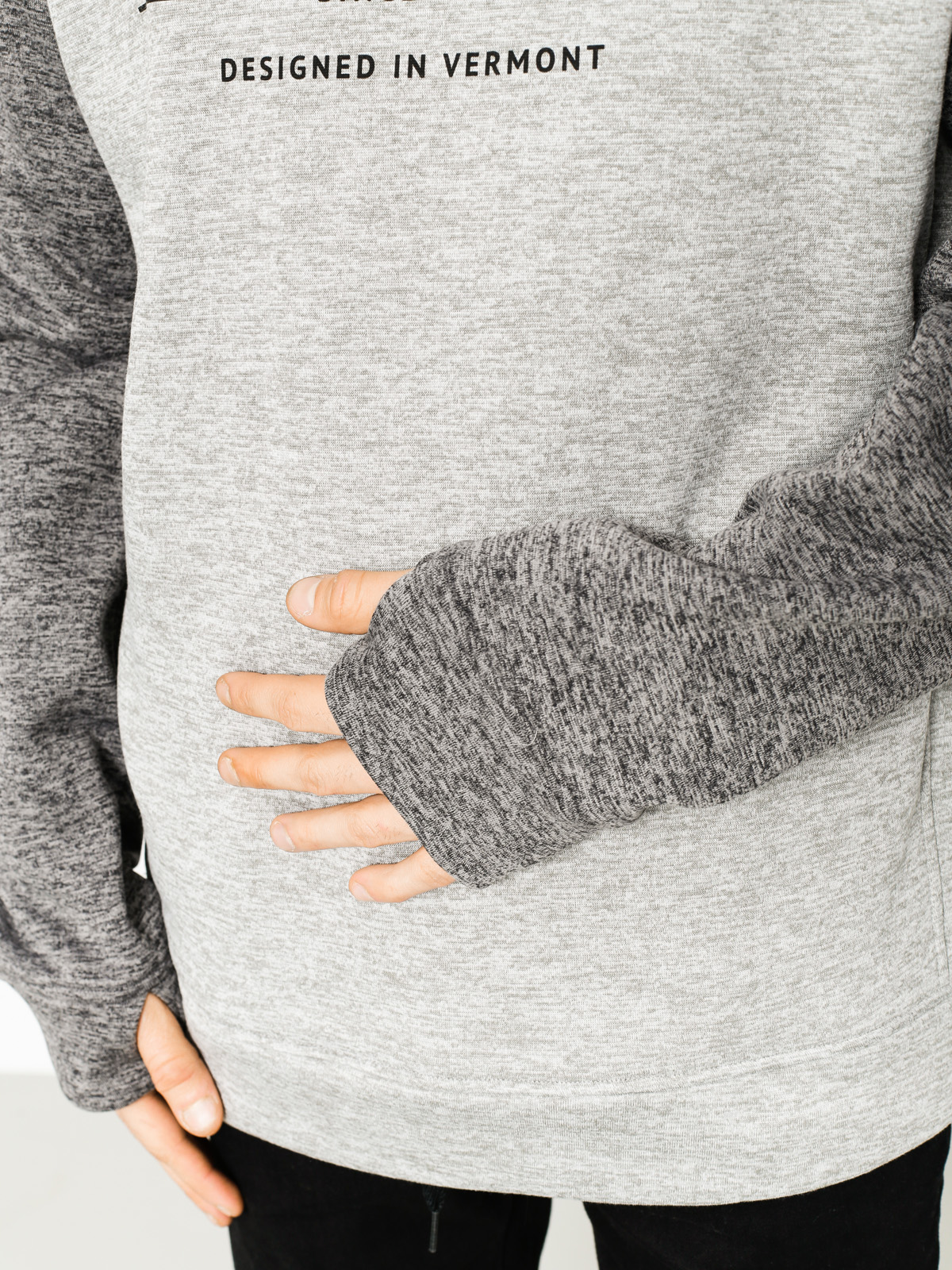 Pánská Burton Mikina Oak Crew (mnthtr/tblkhr)