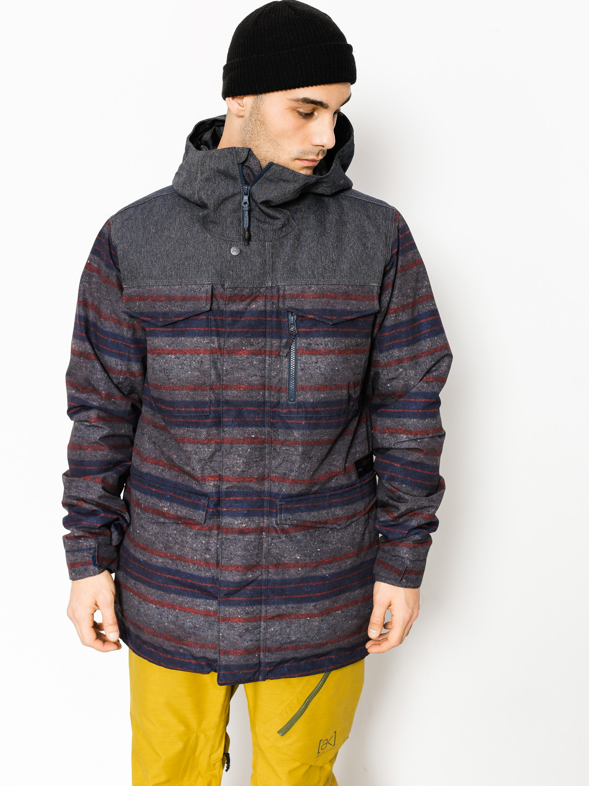 Pánská Snowboardová bunda Burton Covert (denim/motorc)