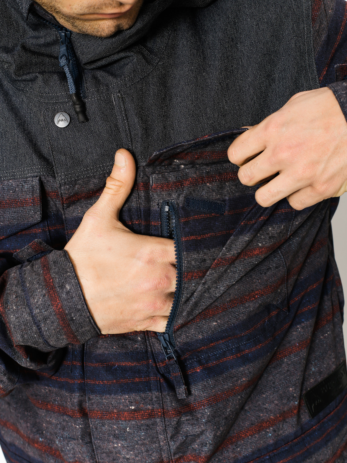 Pánská Snowboardová bunda Burton Covert (denim/motorc)