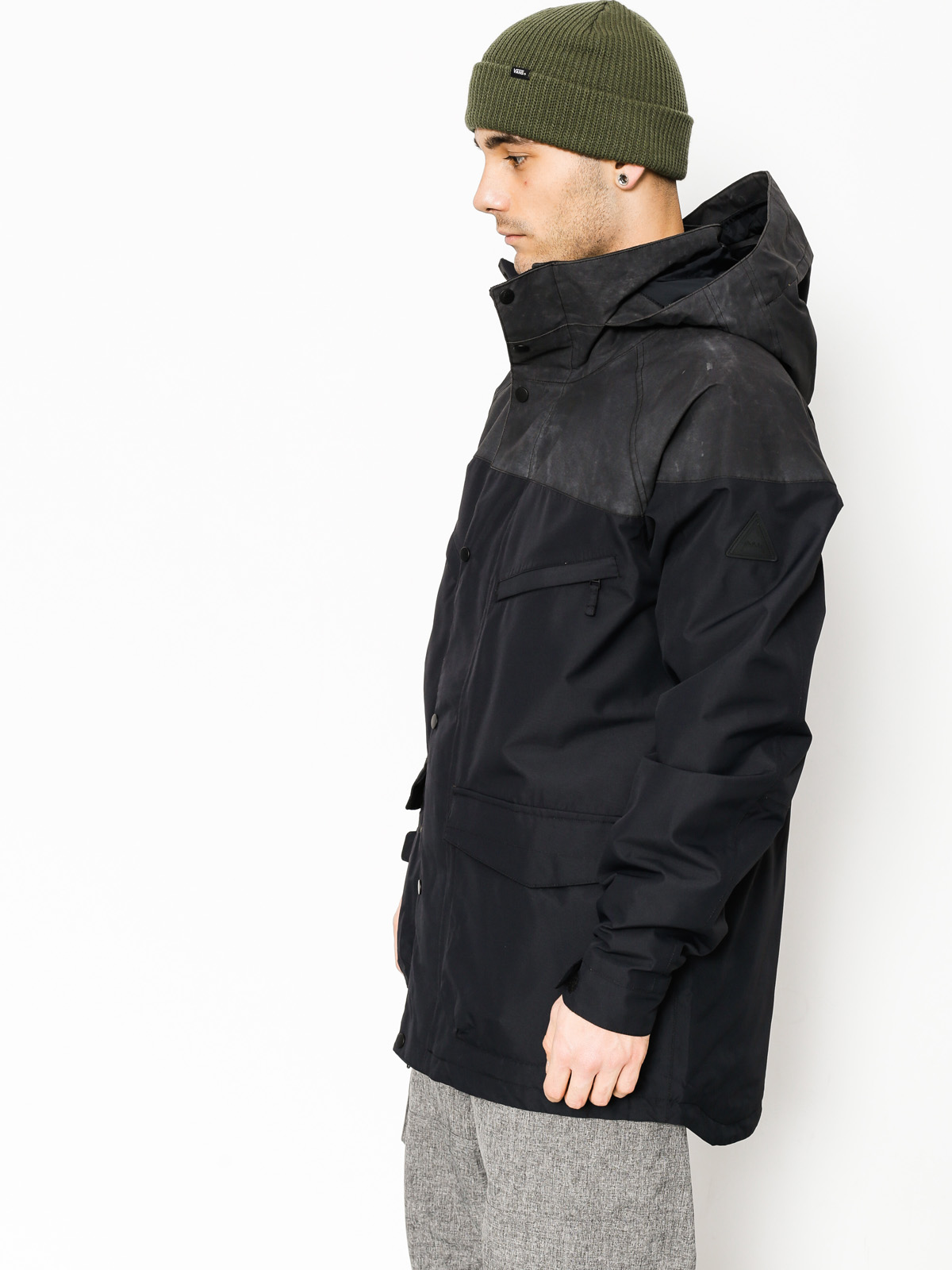 Pánská Snowboardová bunda Burton Breach (trublk/trblwx)