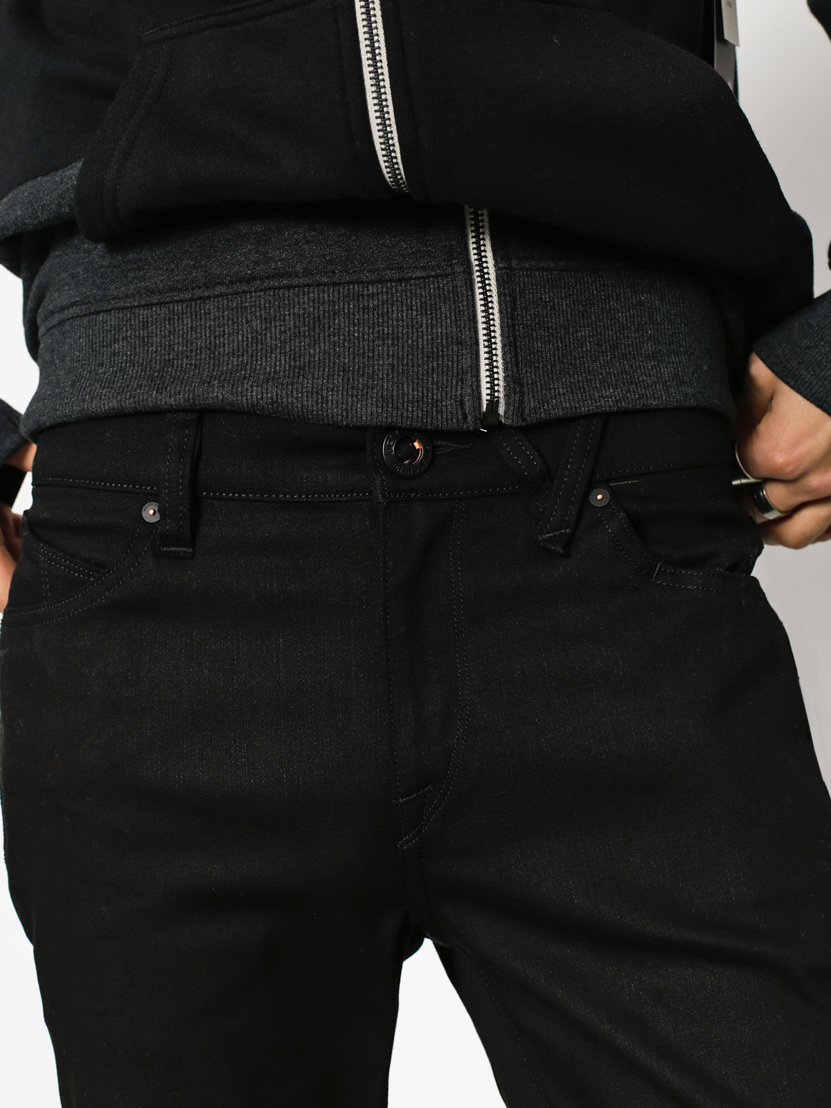 Kalhoty Volcom Solver Denim (bkb)