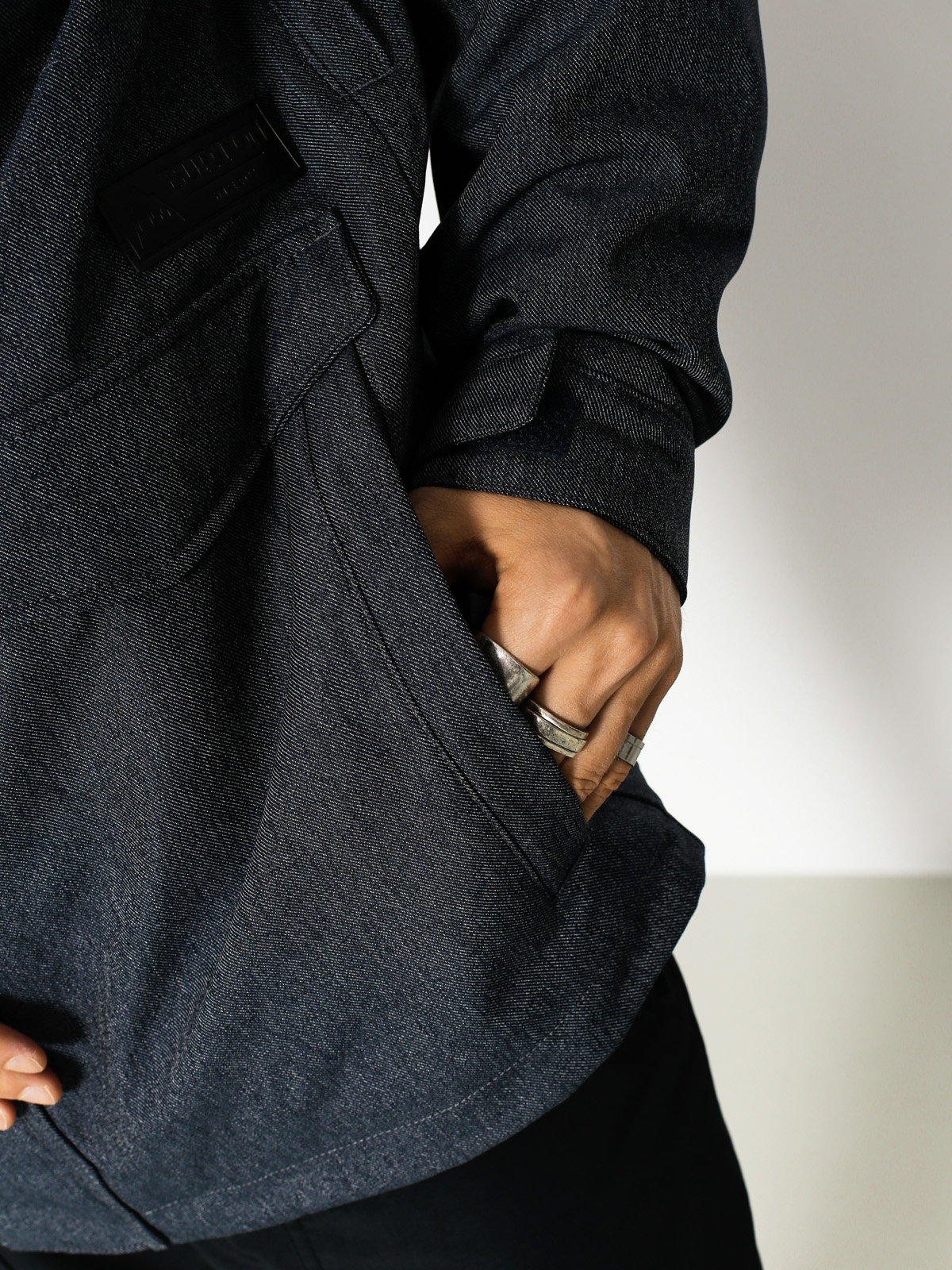 Pánská Snowboardová bunda Burton Covert (denim)