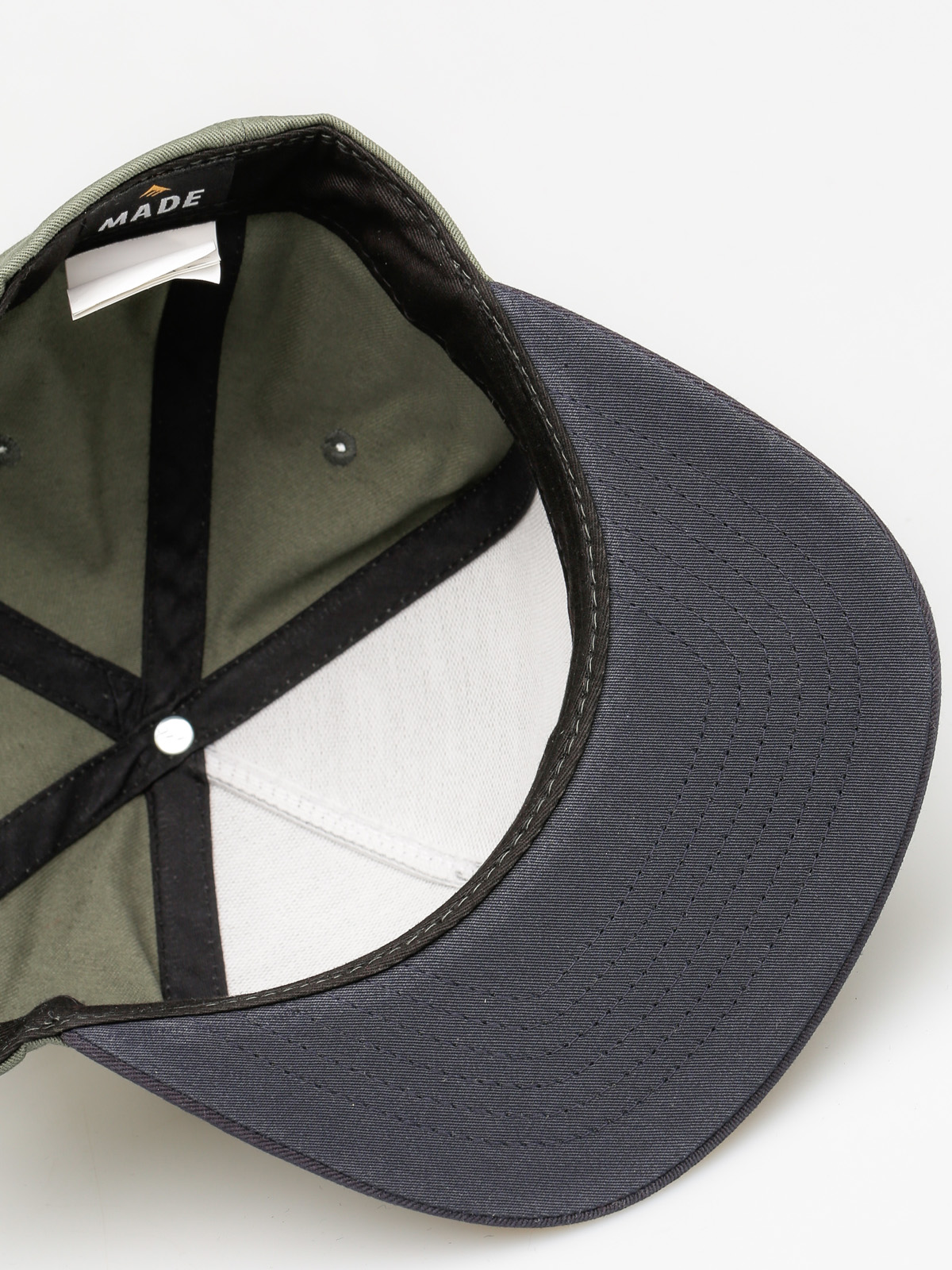 Kšiltovka  Emerica Triangle Snapback ZD (army)