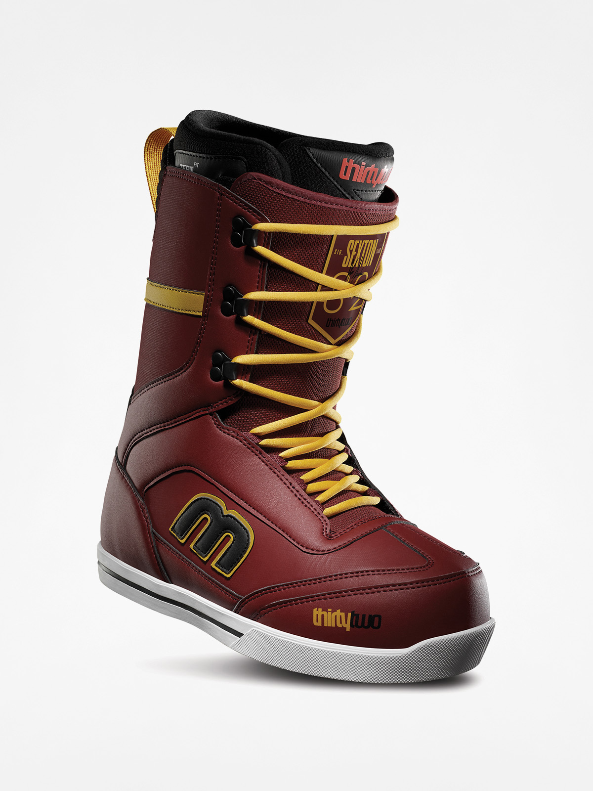 Pánské Boty na snowboard ThirtyTwo Lo Cut Sexton (burgundy)