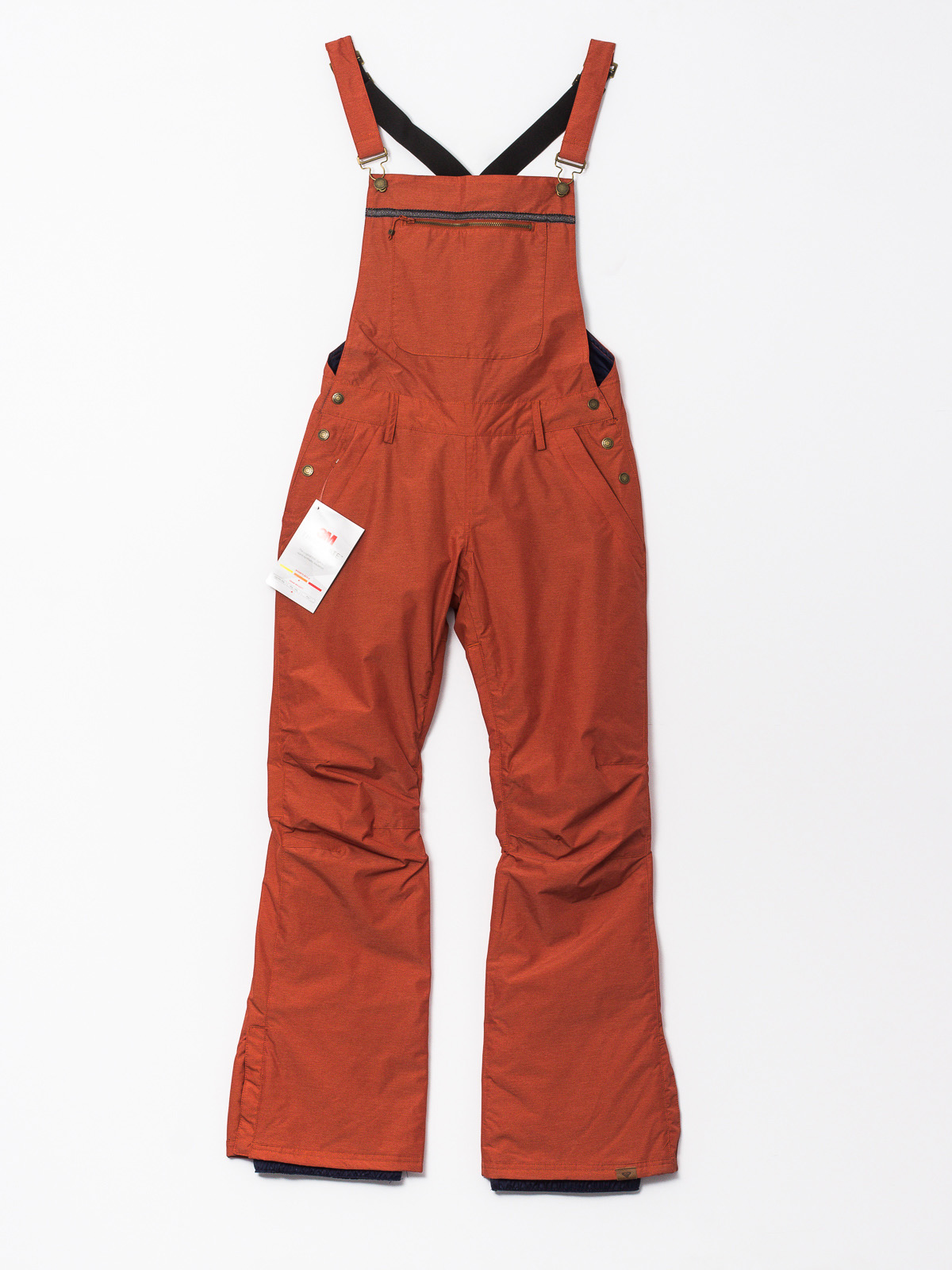 Dámské Snowboardové kalhoty  Roxy Non Stop Bib (rooibos tea)