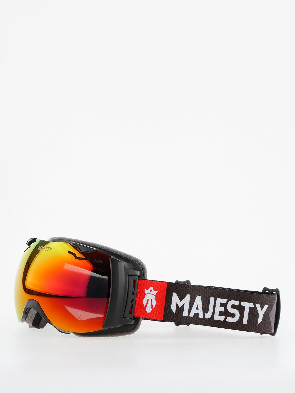 Brýle na snowboard Majesty Spectrum (matt black/red ruby mirror/clear citrine)