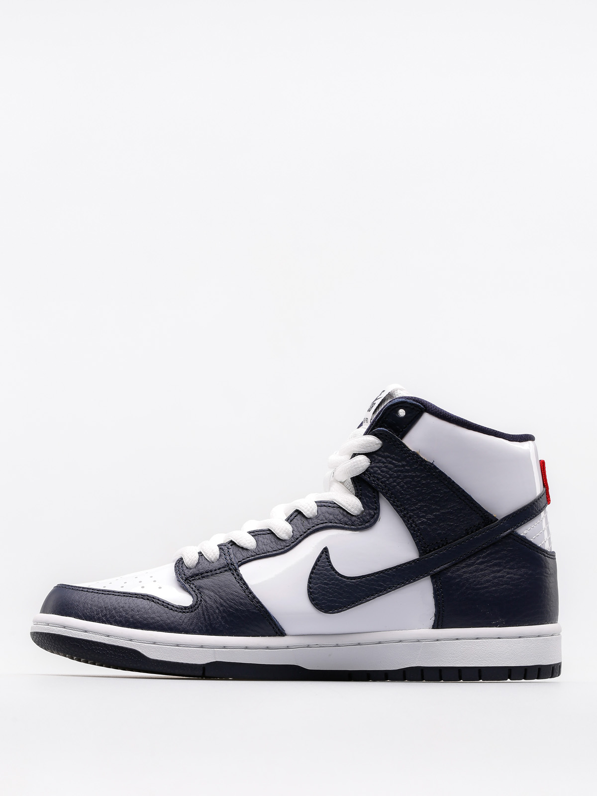 Boty Nike SB Sb Zoom Dunk High Pro (obsidian/obsidian white university red)