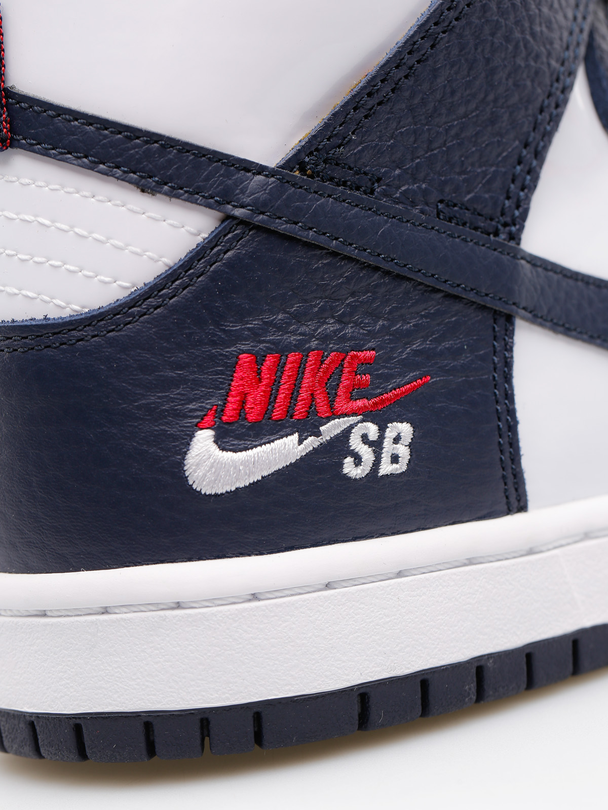 Boty Nike SB Sb Zoom Dunk High Pro (obsidian/obsidian white university red)