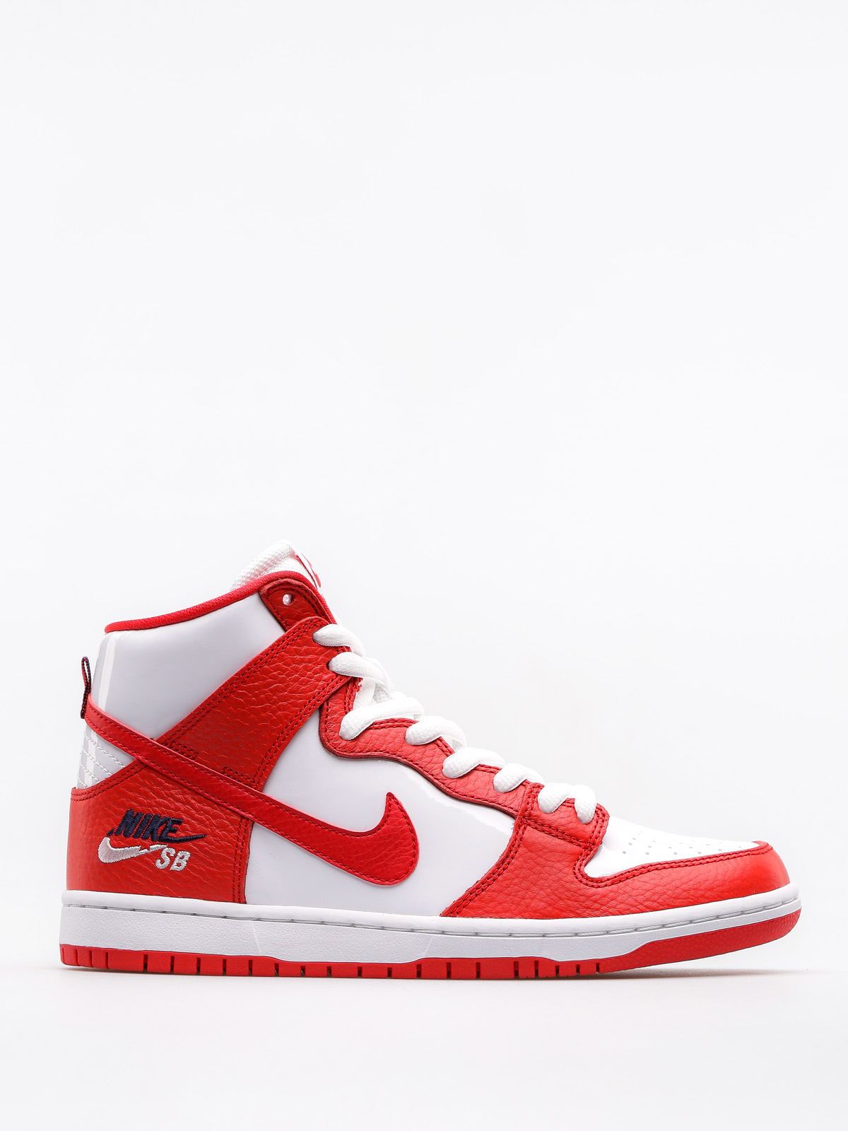 Boty Nike SB Sb Zoom Dunk High Pro (university red/university red white)