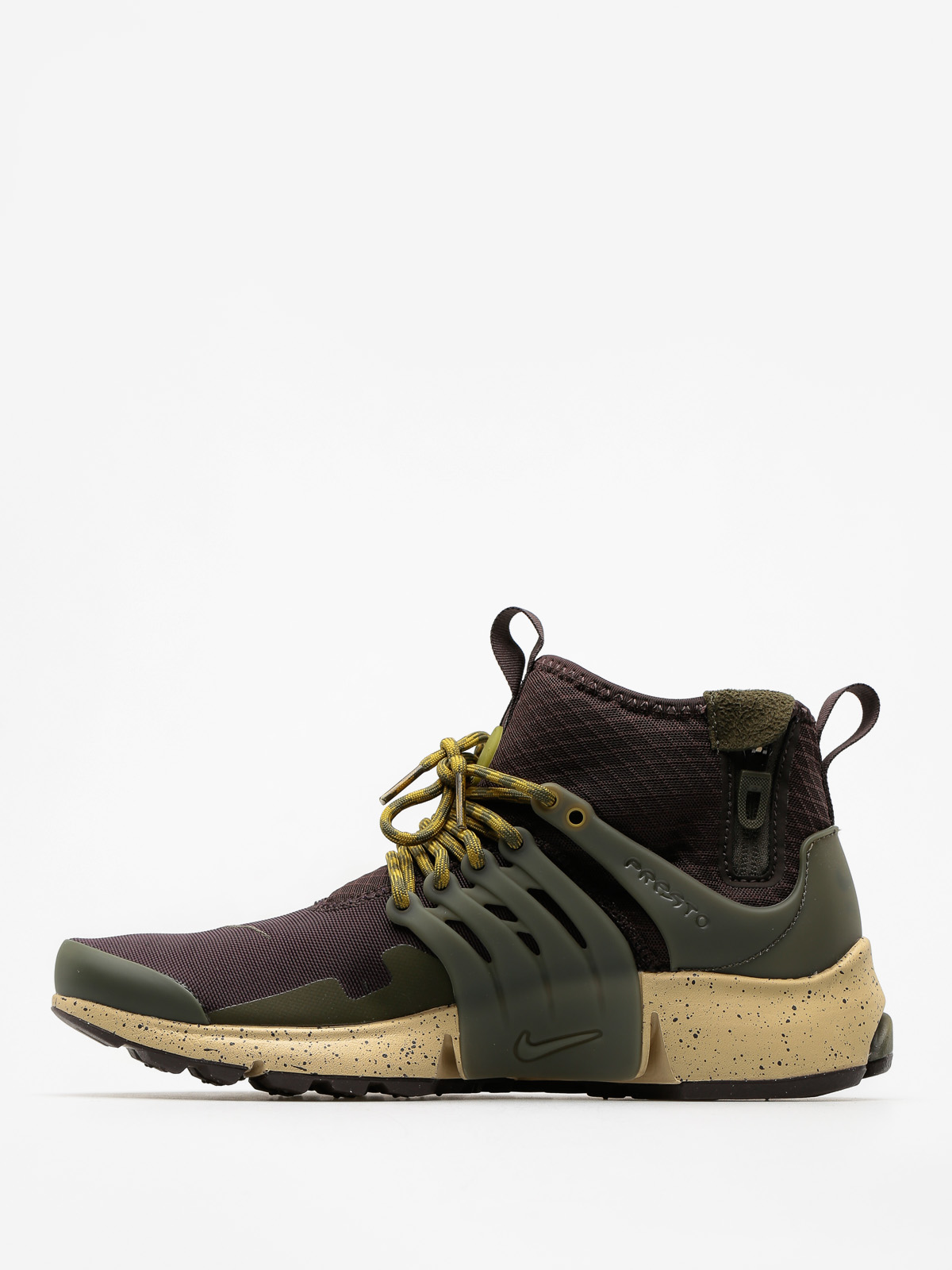 Nike Boty Air Presto Utility Mid Top (velvet brown/cargo khaki mushroom)