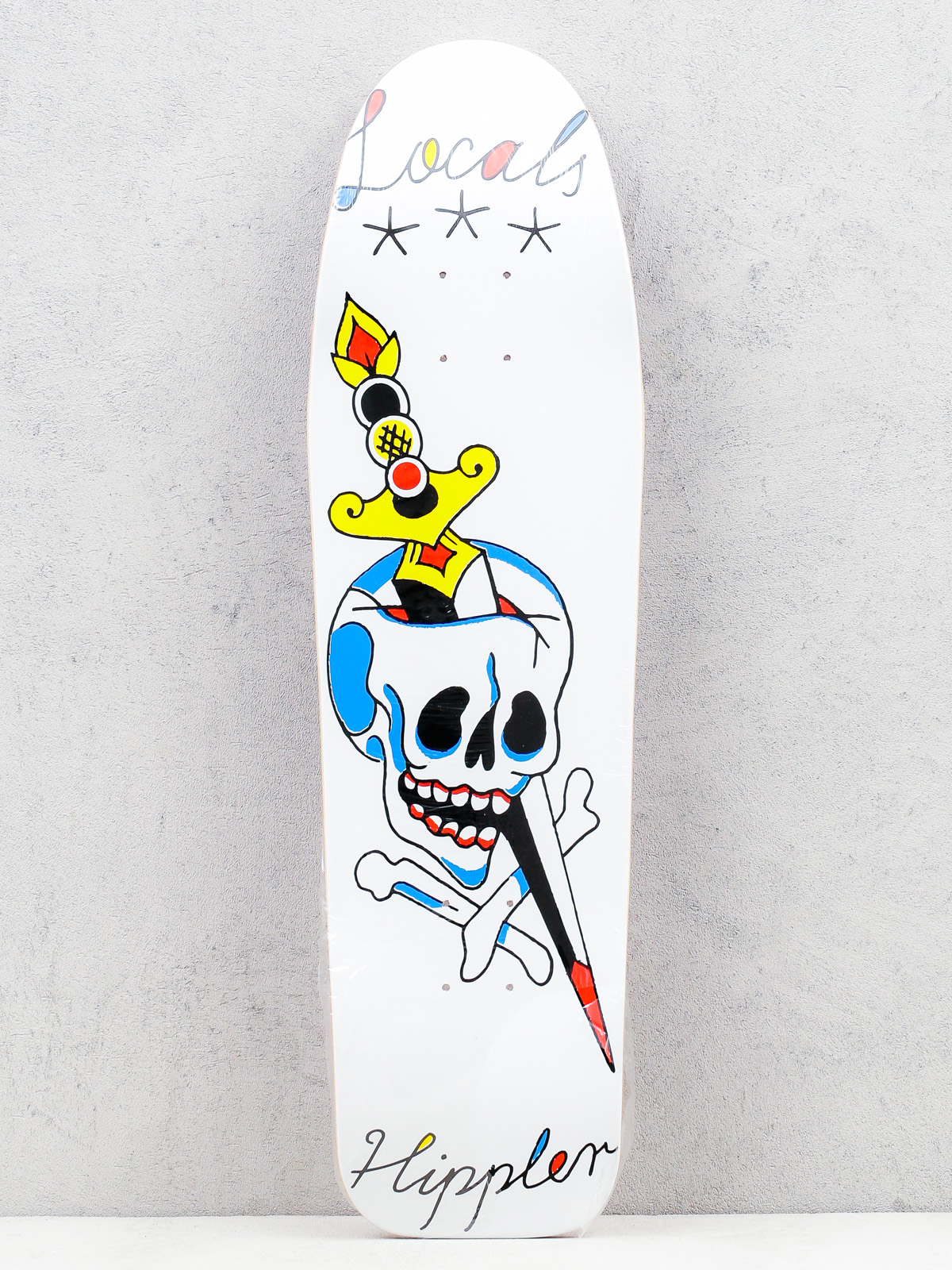 Locals Skateboards Deska Hippler Cruzer Shape (white)