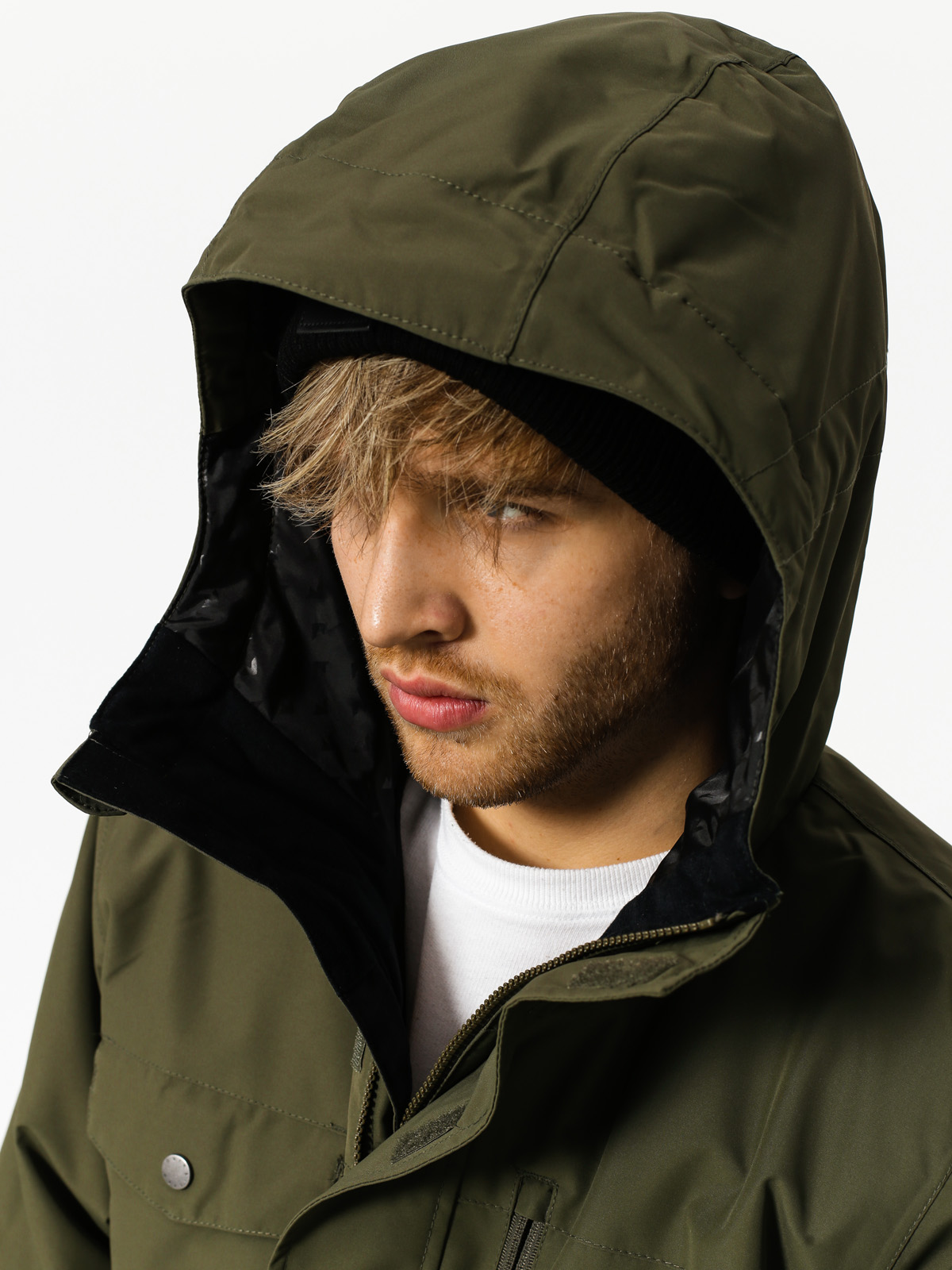 Pánská Snowboardová bunda Quiksilver Mission Sol (grape leaf)