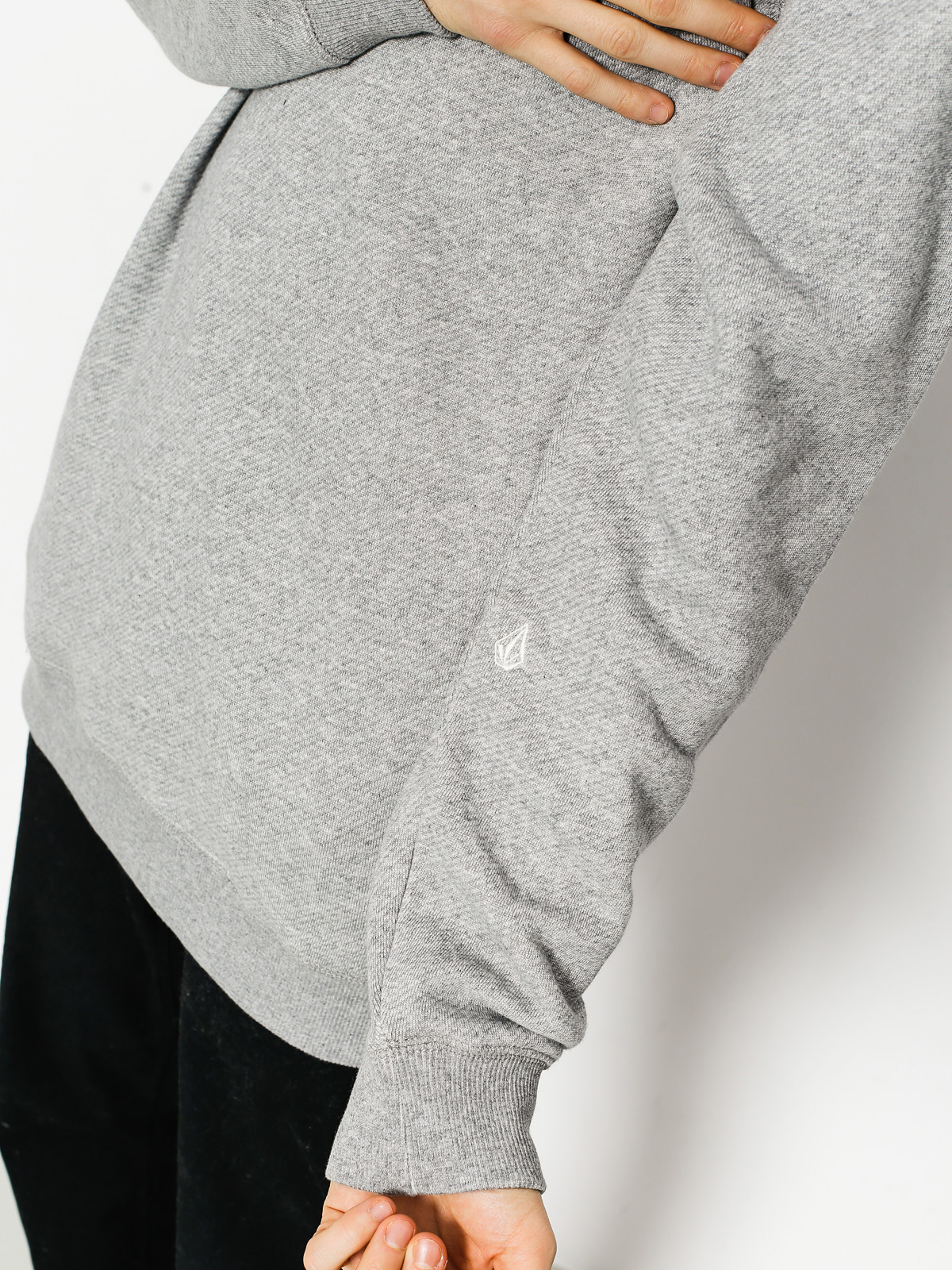 Mikina Volcom Static Stone Crew (gry)