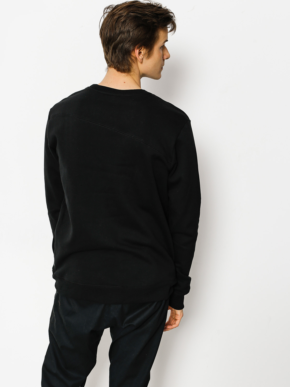 Mikina Volcom Sngl Stone Crew (blk)