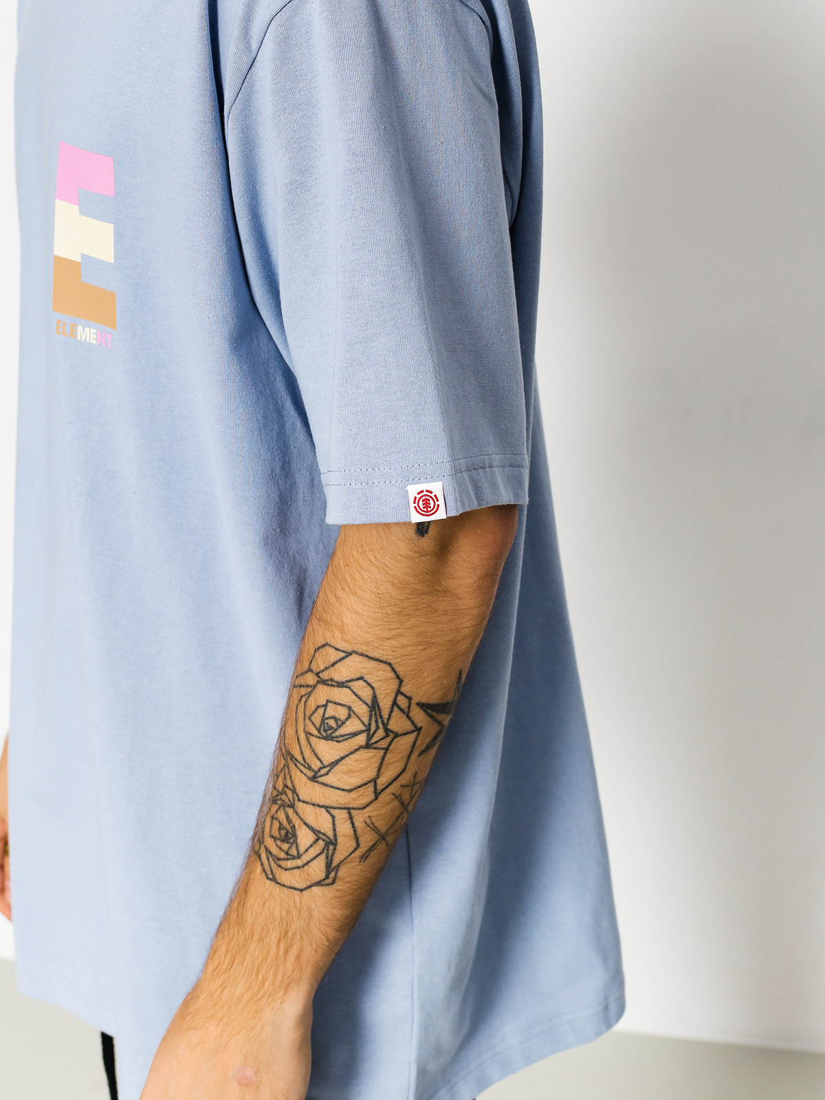 Tričko Element Popsicle Ftm (blue fade)