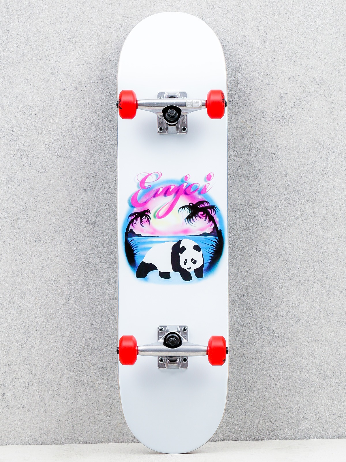 Skateboard Enjoi Airbursh Panda (white)