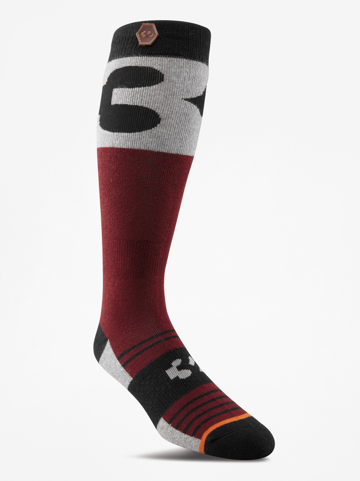 Ponožky ThirtyTwo Corp (oxblood)