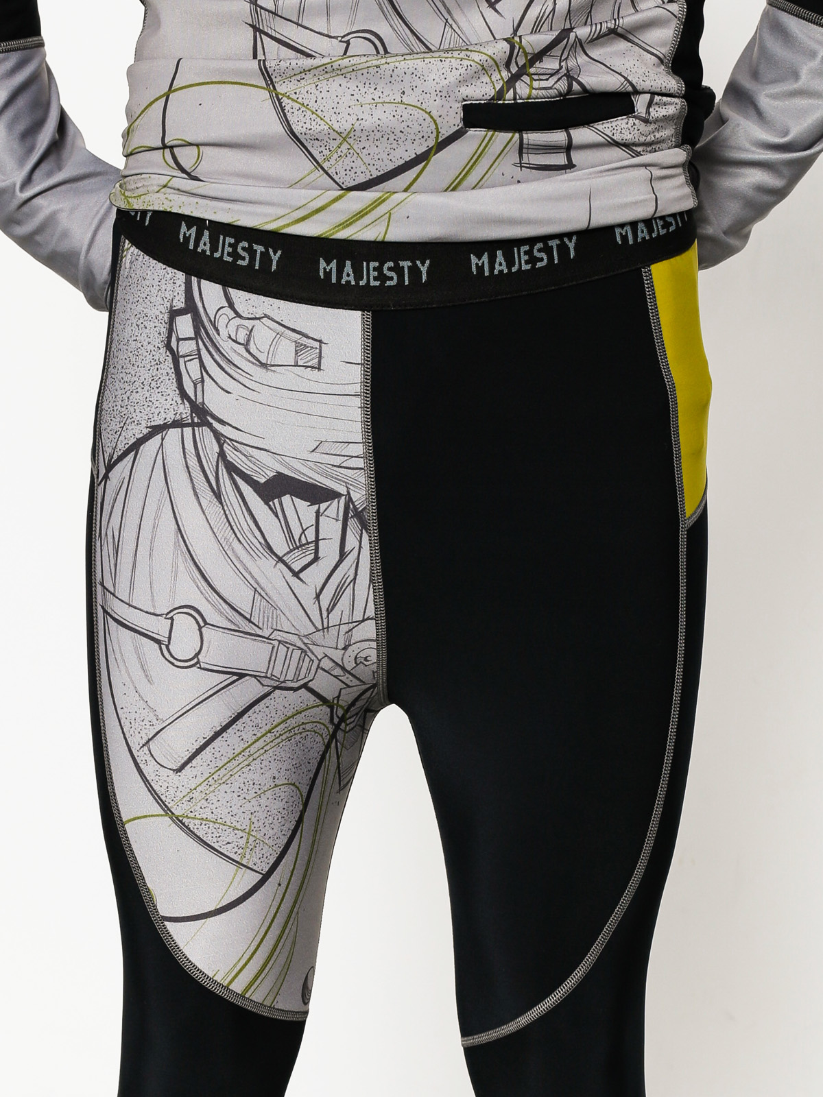 Pánské Spodní termoprádlo Majesty Surface Base Layer Pant (astro)