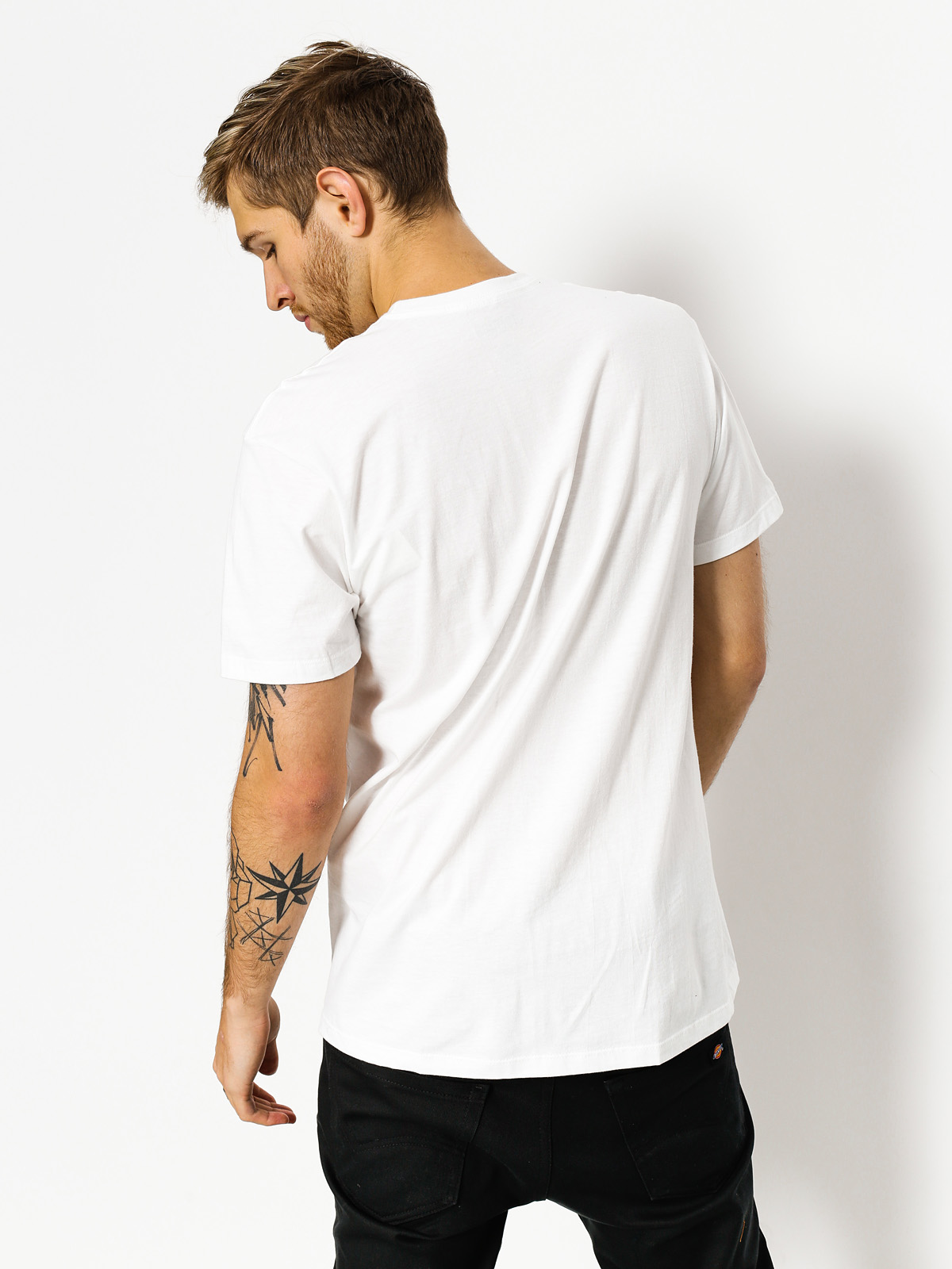 Tričko Etnies Label Gradient (white)