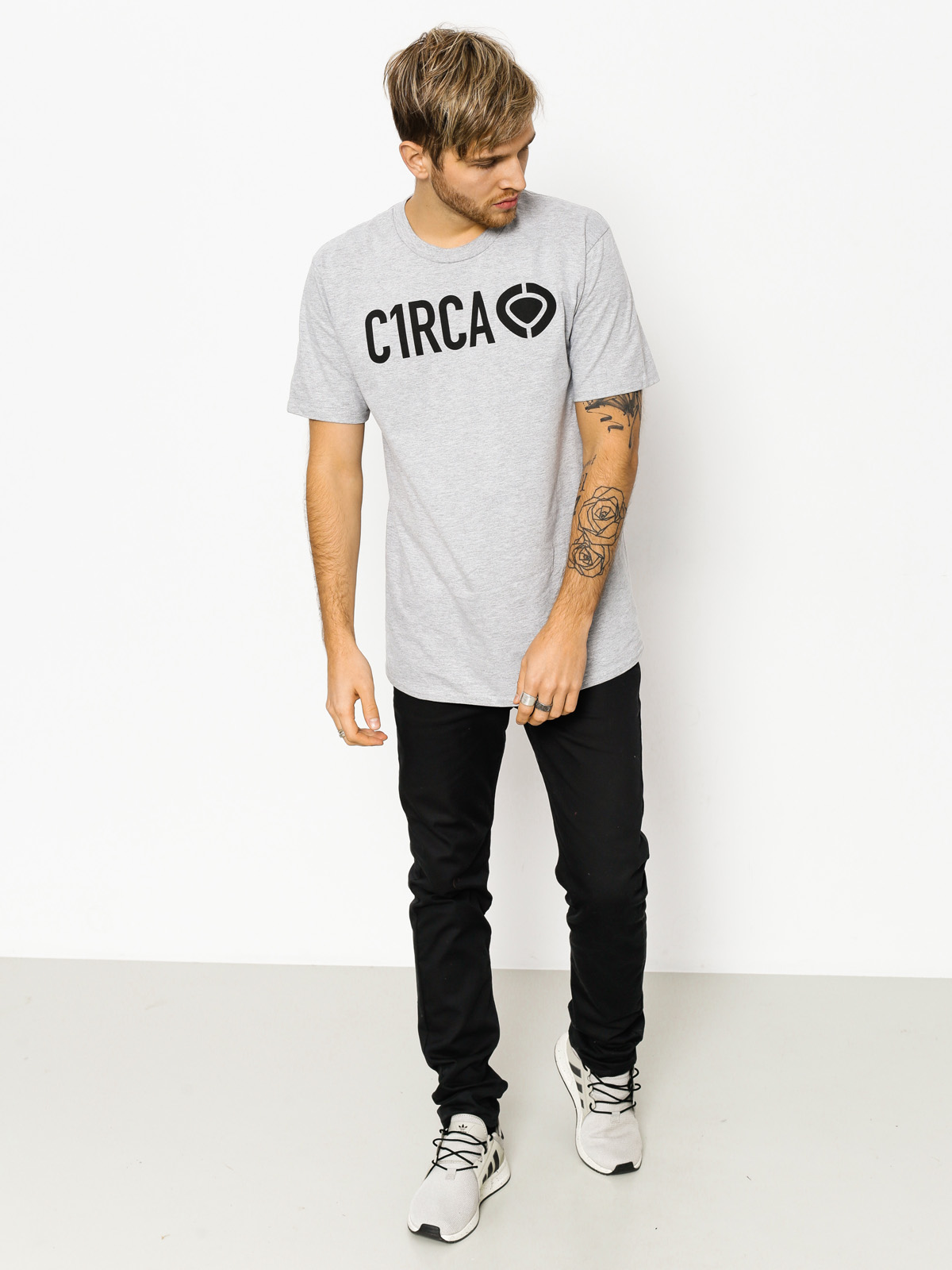 Tričko Circa Din Icon (athletic grey)