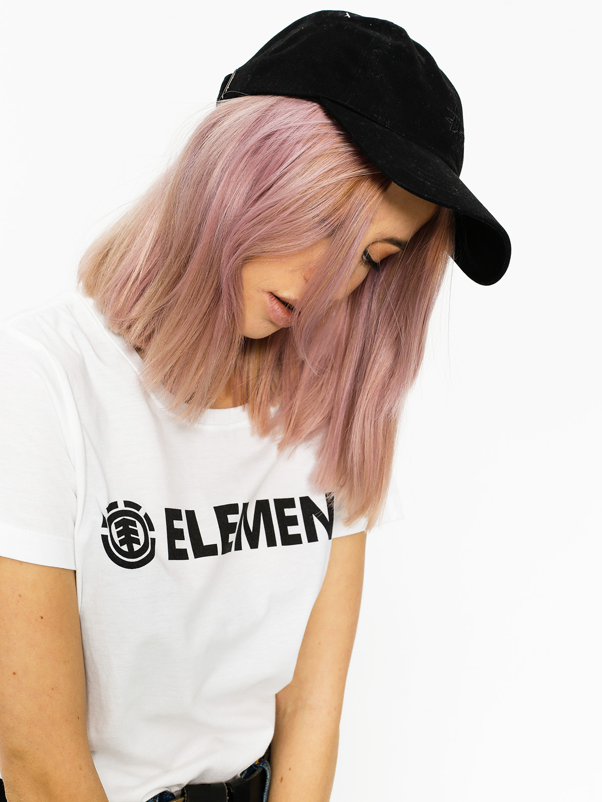 Tričko Element Logo Wmn (white)