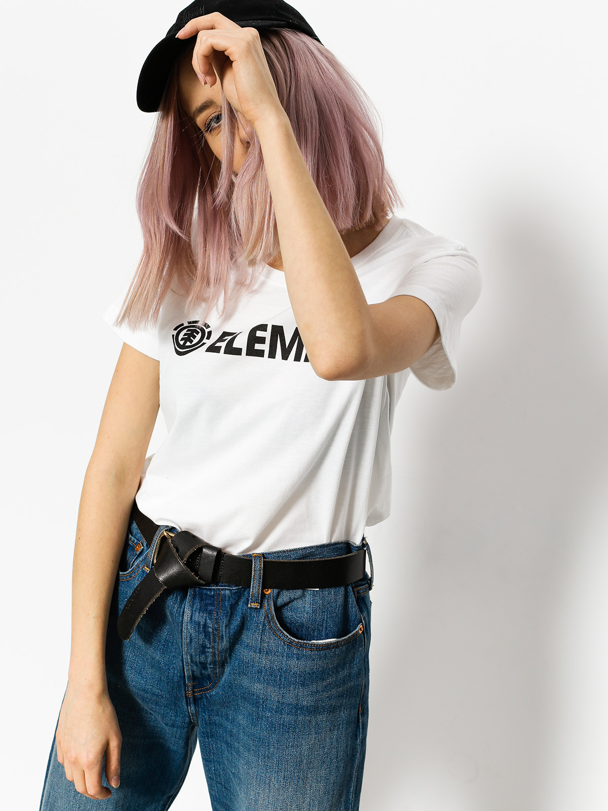 Tričko Element Logo Wmn (white)