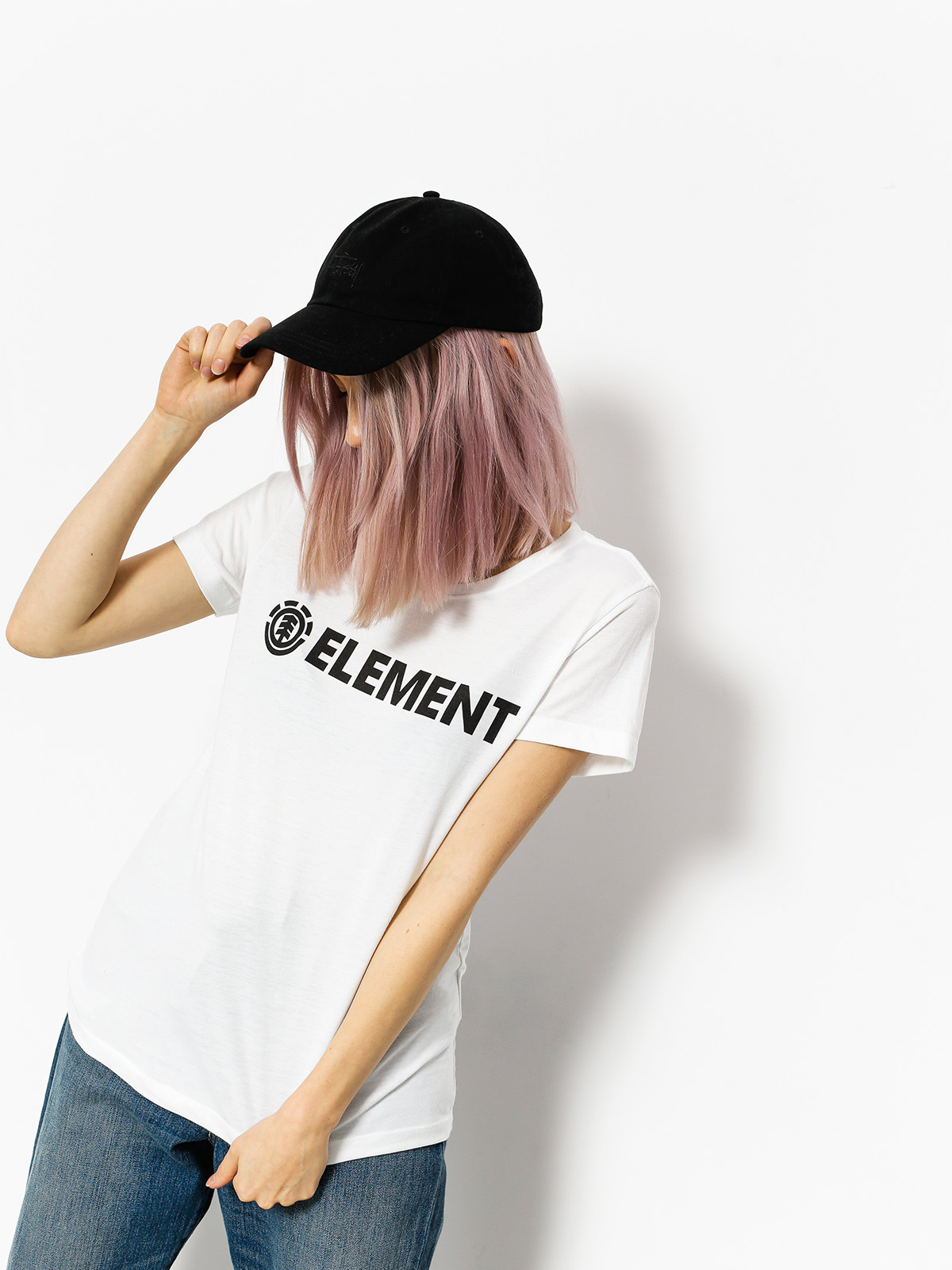 Tričko Element Logo Wmn (white)