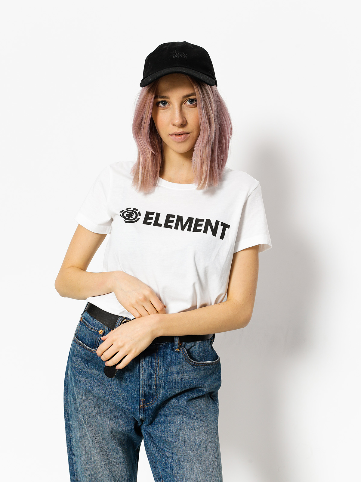 Tričko Element Logo Wmn (white)