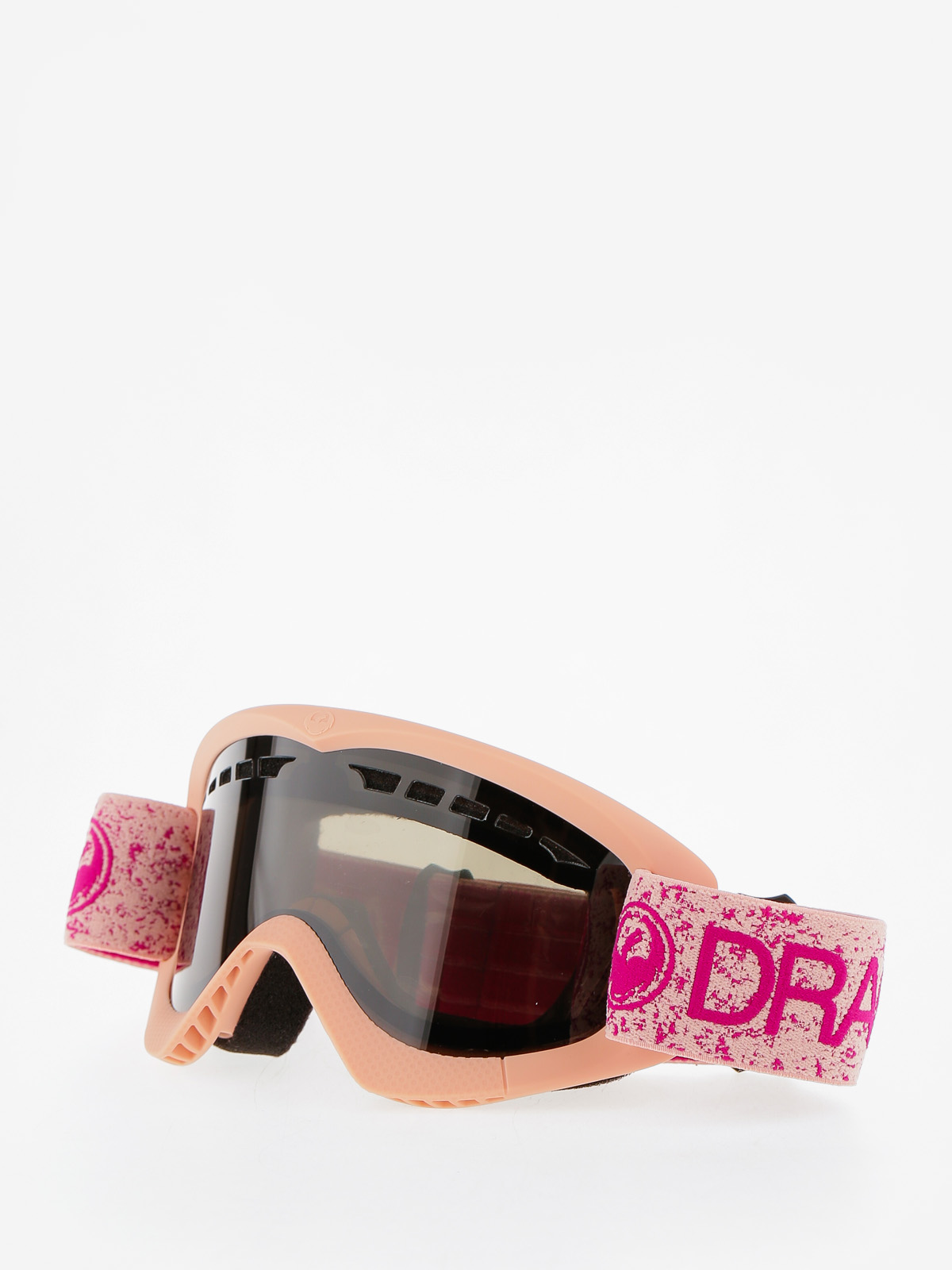 Brýle na snowboard Dragon DXS (pink/dark smoke)