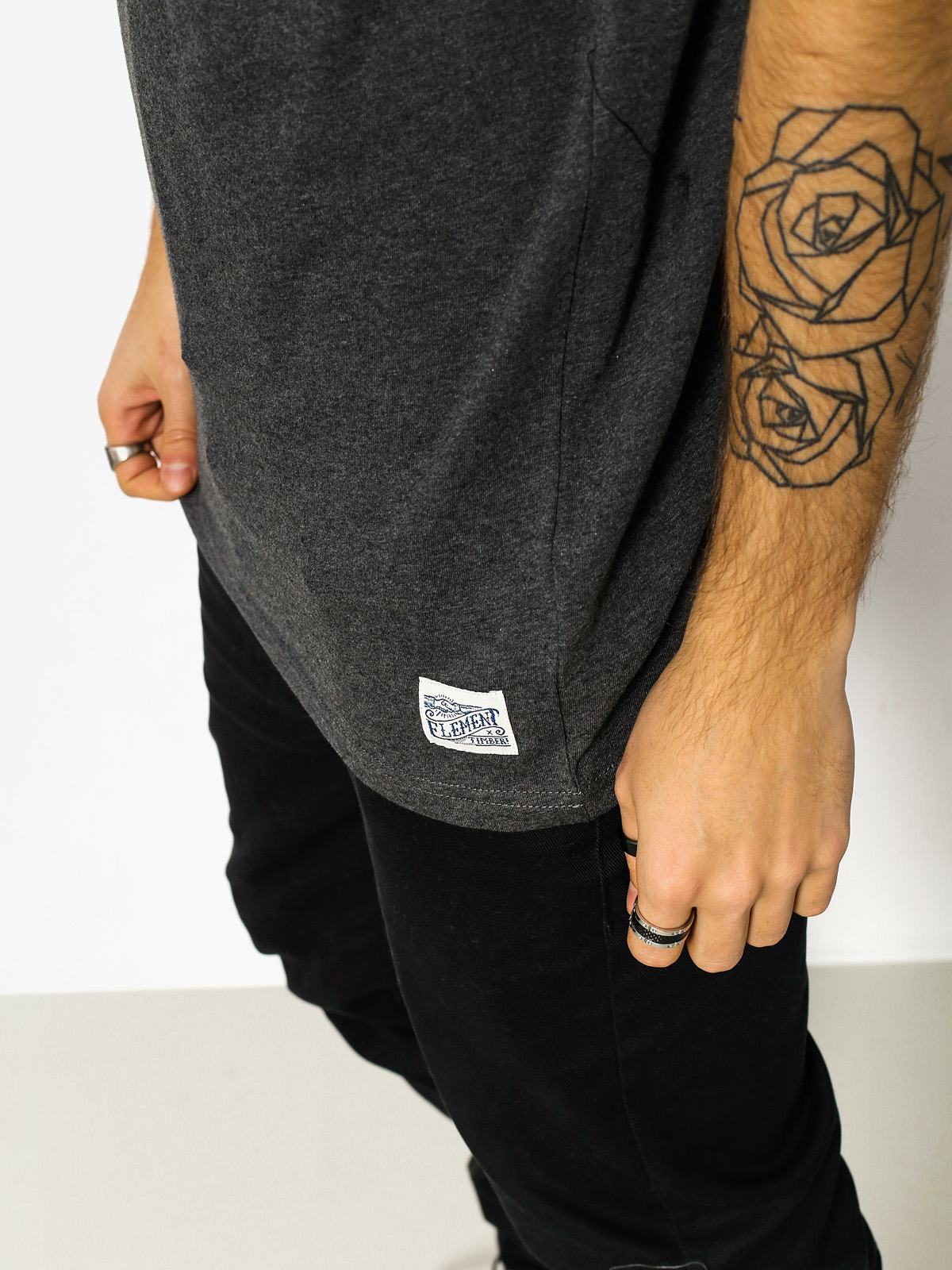 Tričko Element Manual (charcoal heatherr)