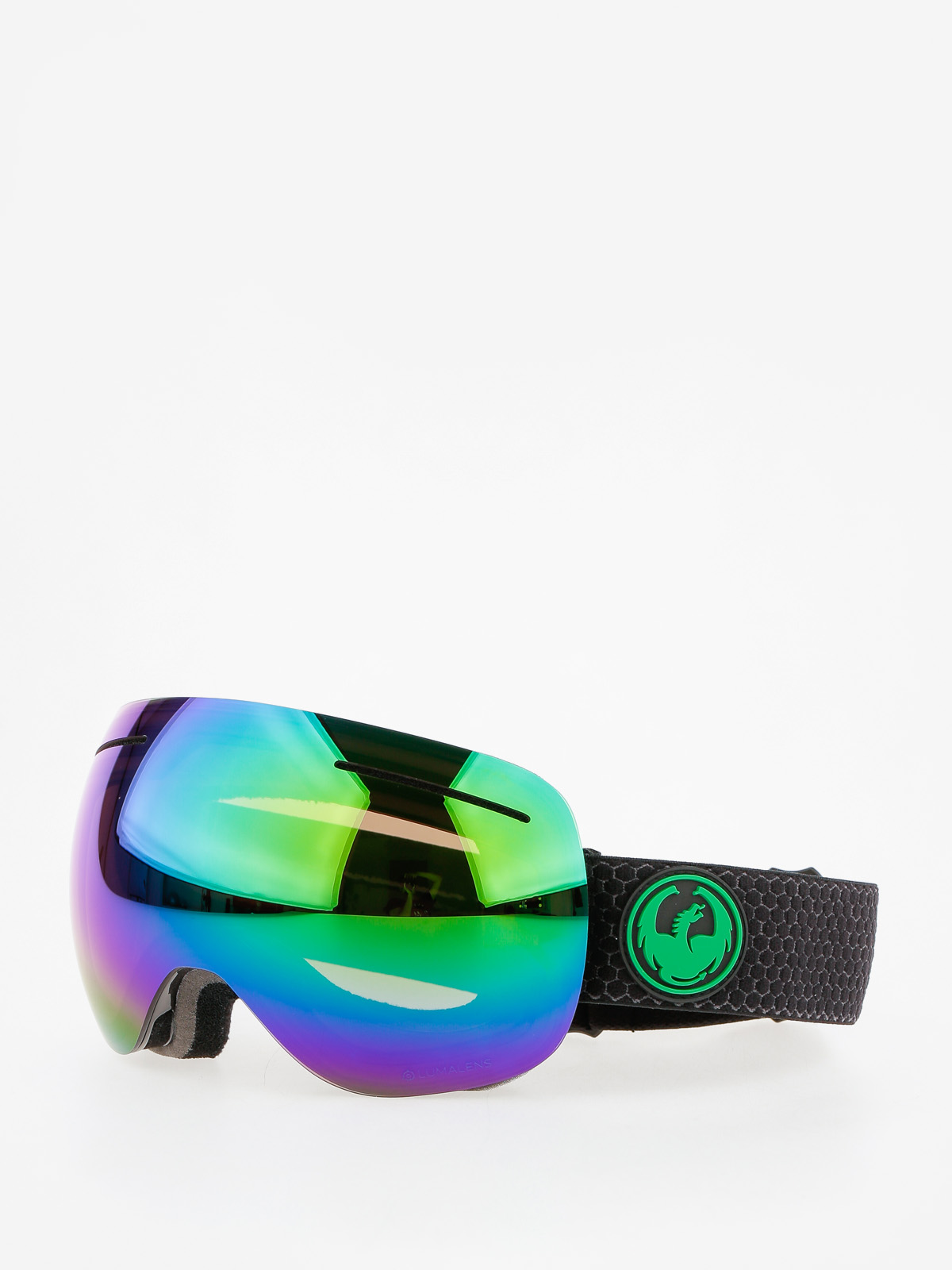 Brýle na snowboard Dragon X1 (split/lumalens green ion/l amber)