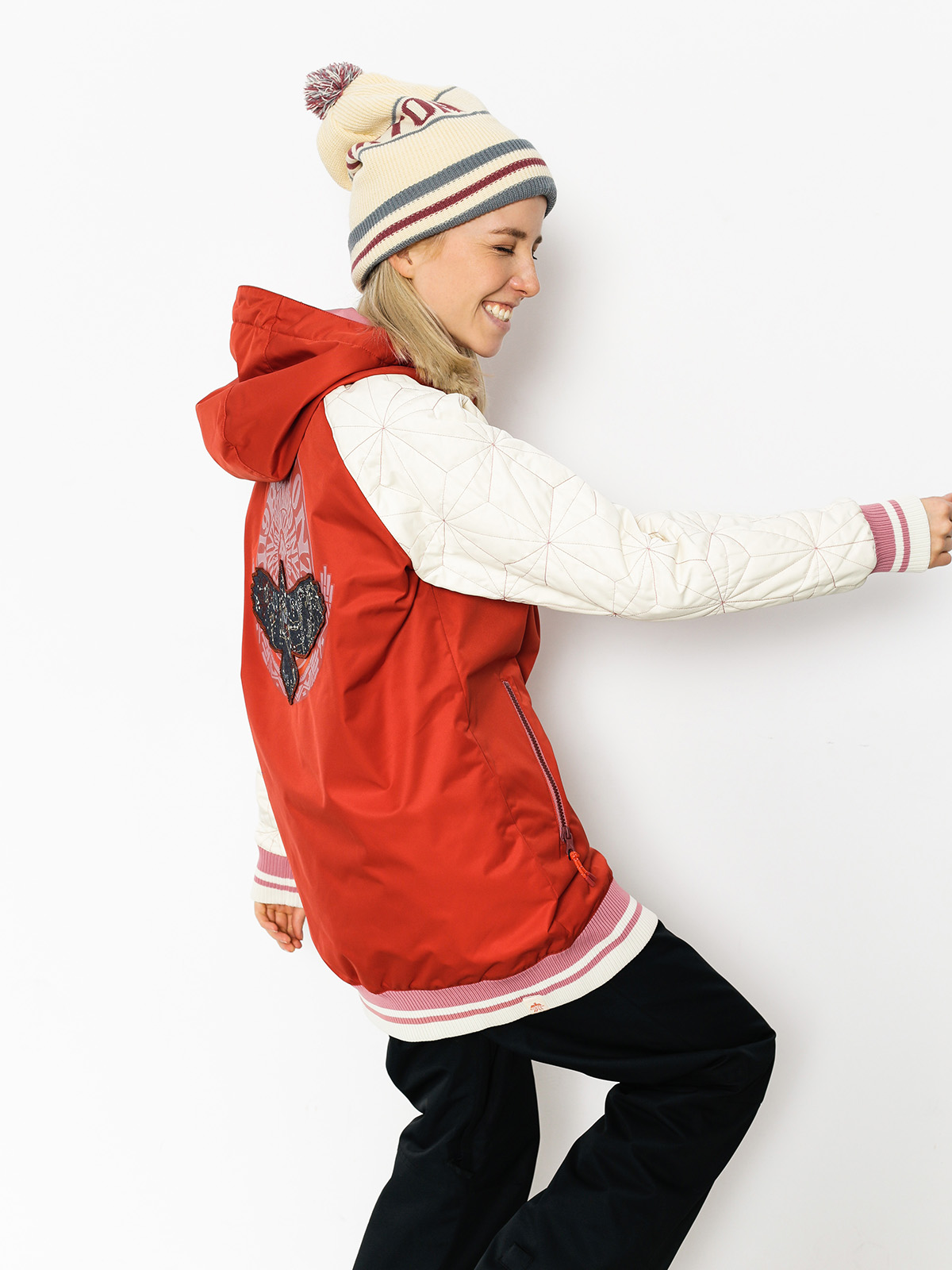 Dámská Snowboardová bunda Burton Mossey Maze (bitter/canvas)