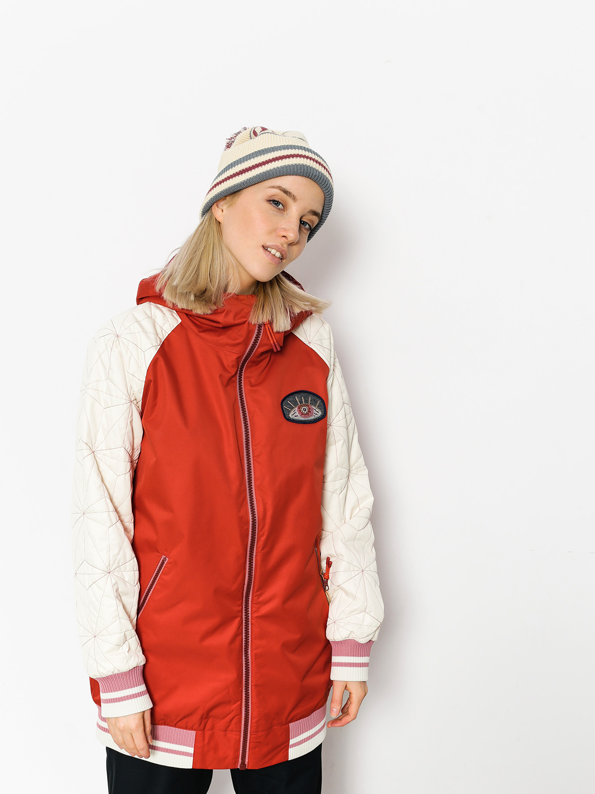 Dámská Snowboardová bunda Burton Mossey Maze (bitter/canvas)