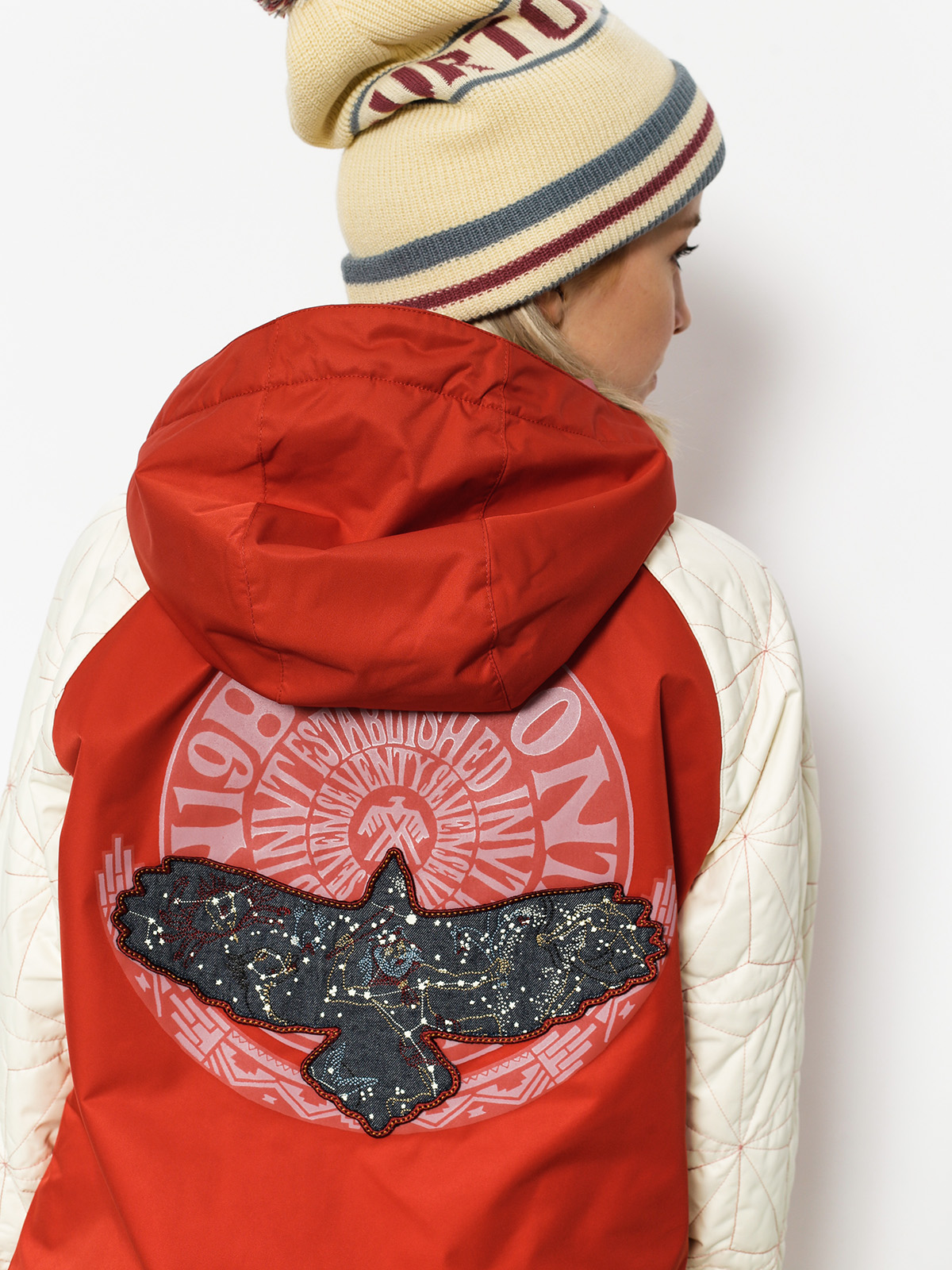 Dámská Snowboardová bunda Burton Mossey Maze (bitter/canvas)