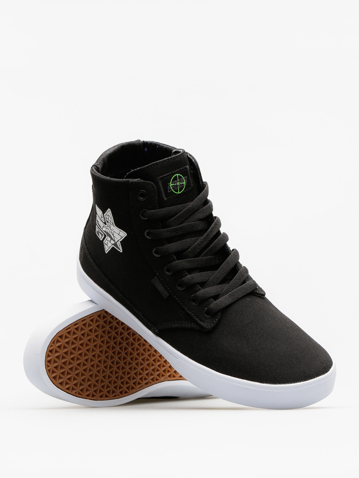 Boty Etnies Jameson Ht X Pyramid Country (black/white/gum)