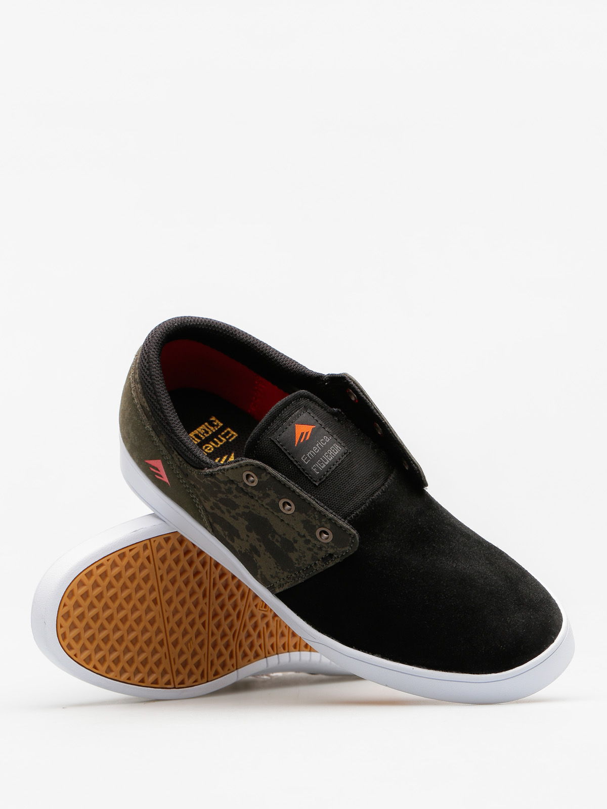 Boty Emerica The Figueroa (black/green/gum)