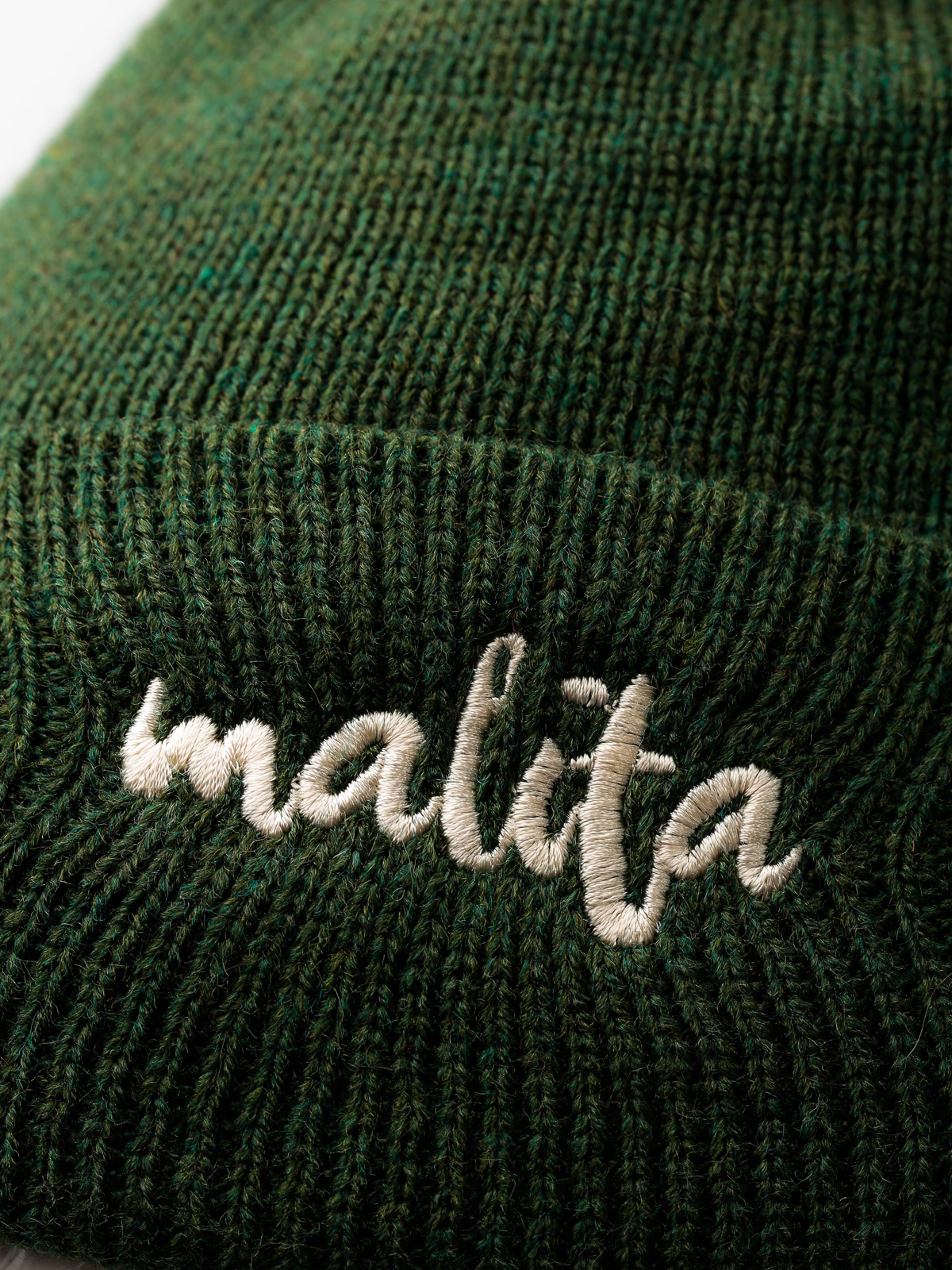 Čepice Malita Icon Pompon (green)