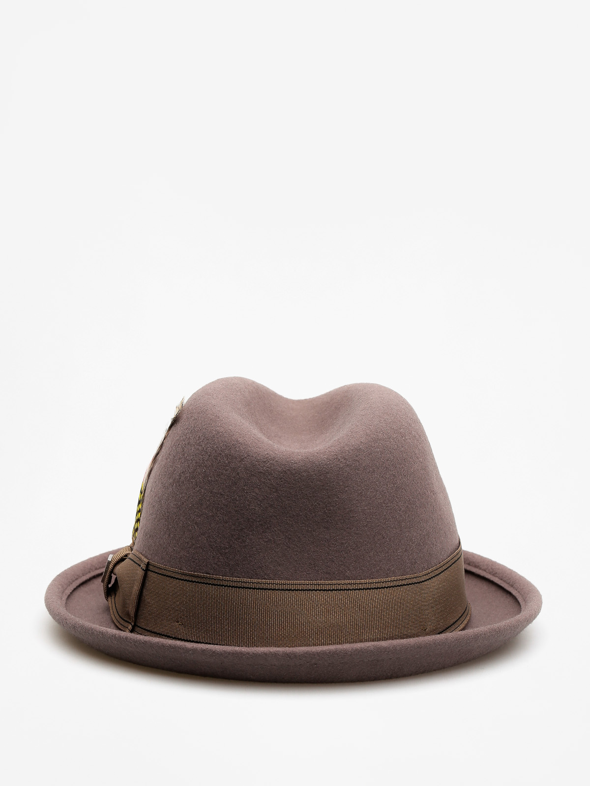 Klobouk Brixton Gain Fedora (grey gold)