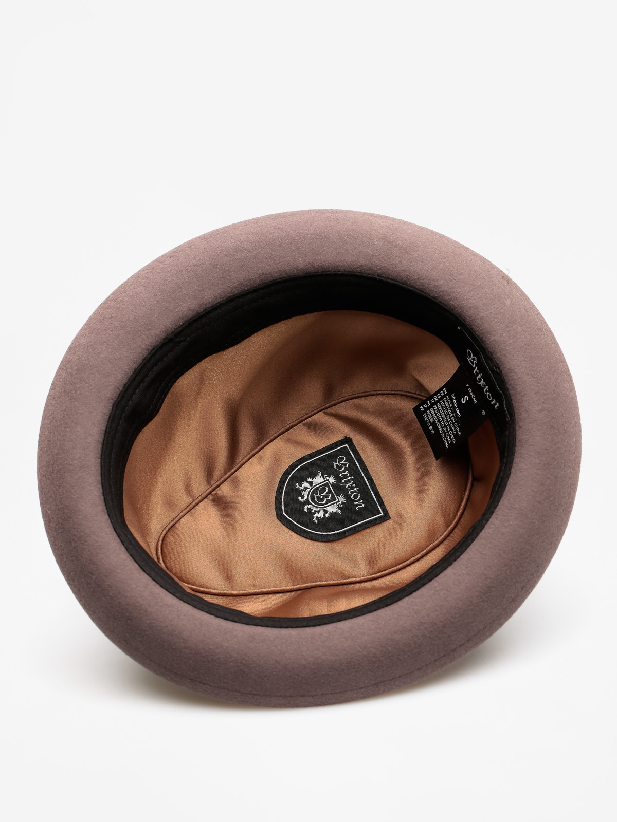 Klobouk Brixton Gain Fedora (grey gold)