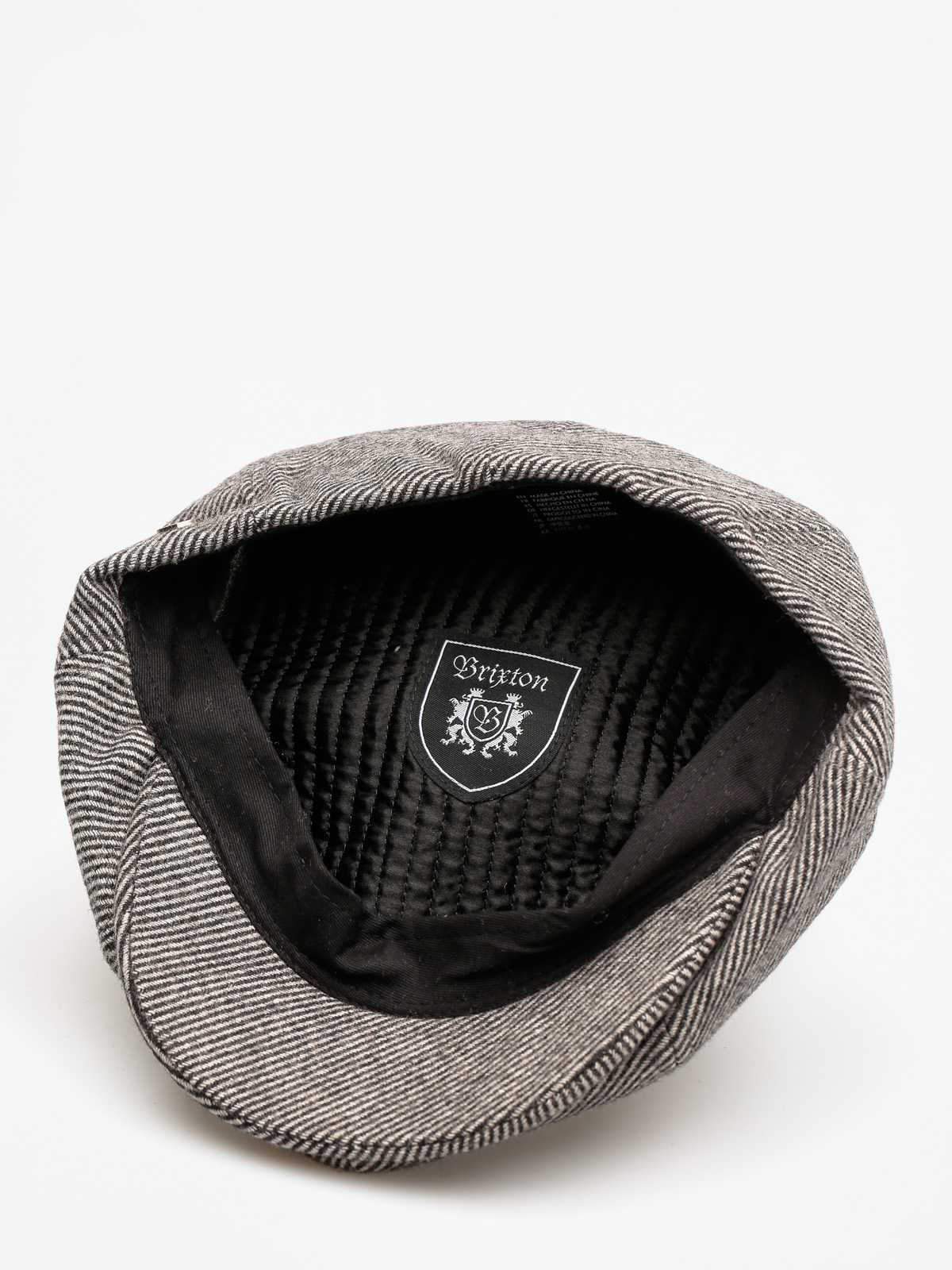 Klobouk s kšiltem Brixton Brood Snap ZD (black/bone)