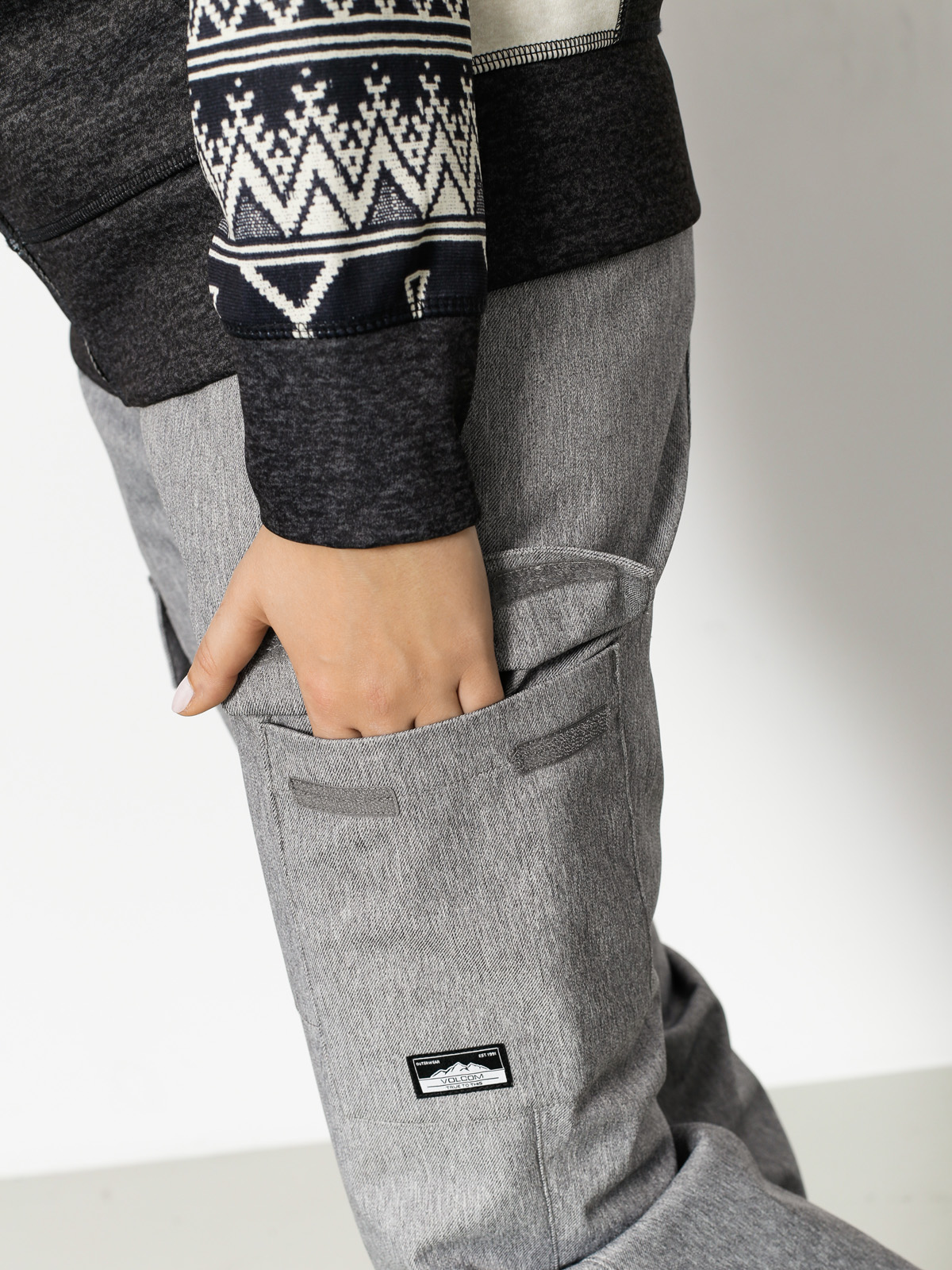 Dámské Snowboardové kalhoty  Volcom Cascade Ins (hgr)