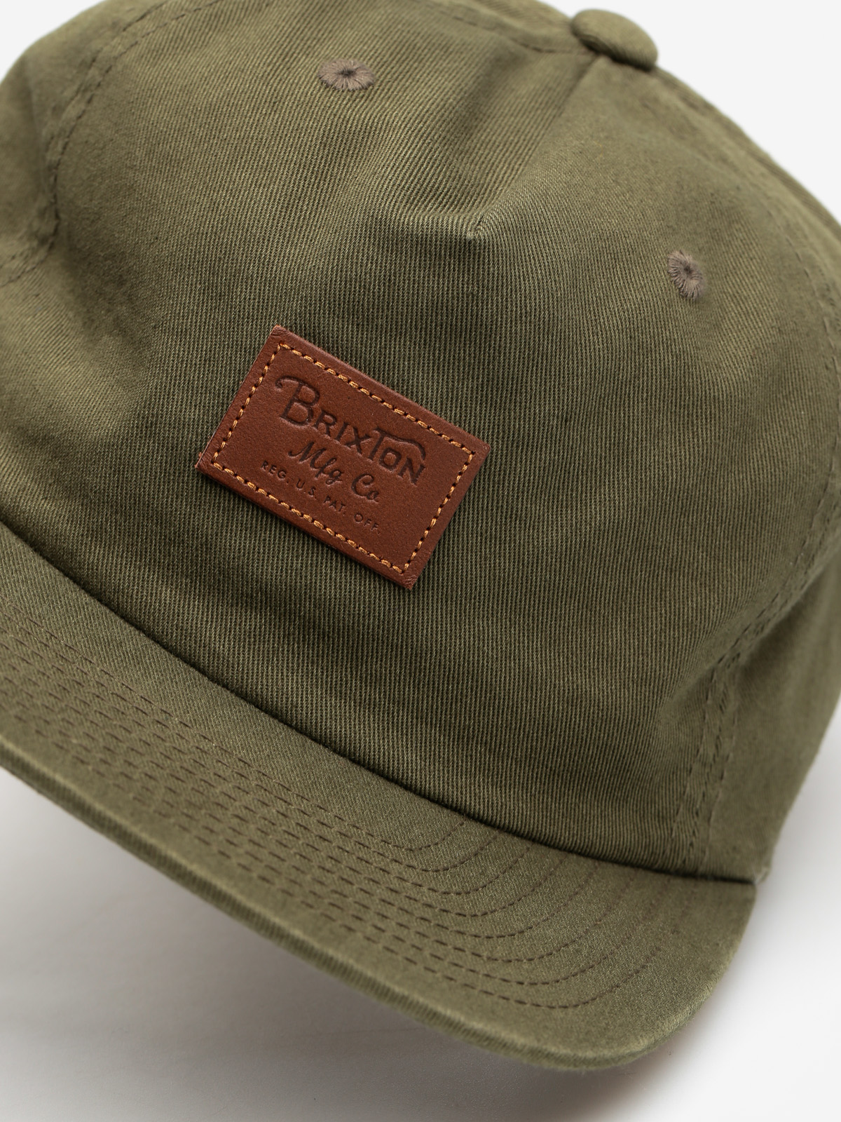Kšiltovka  Brixton Grade II Uc Snapback ZD (olive)