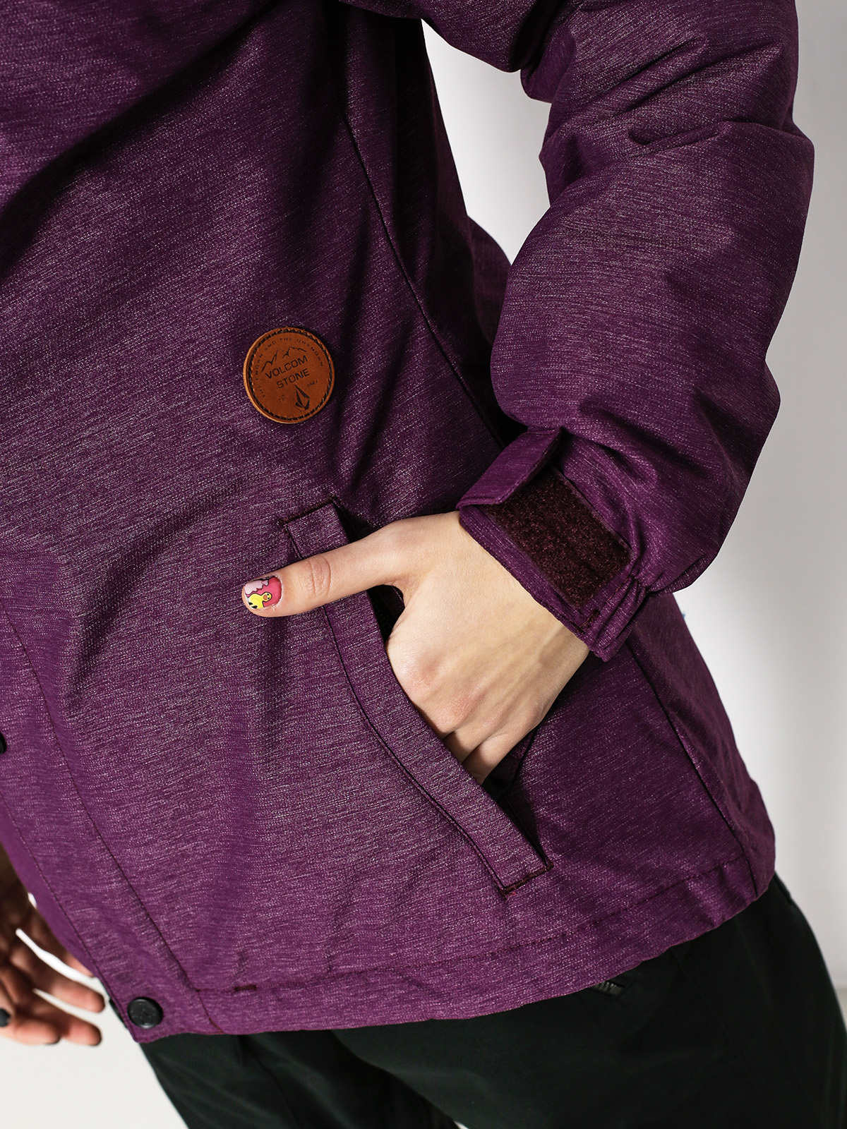 Dámská Snowboardová Volcom bunda Bolt Ins (orc)