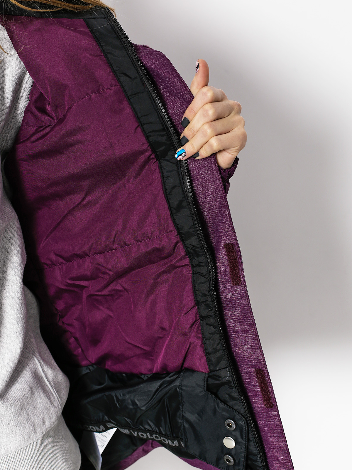 Dámská Snowboardová Volcom bunda Bolt Ins (orc)