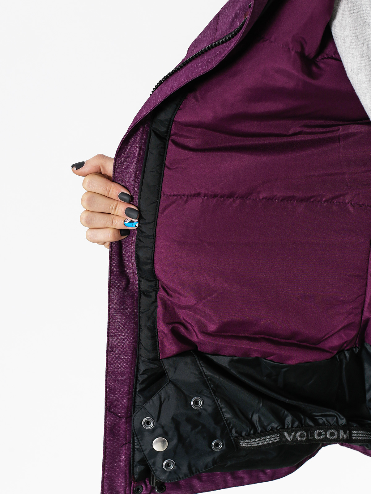 Dámská Snowboardová Volcom bunda Bolt Ins (orc)