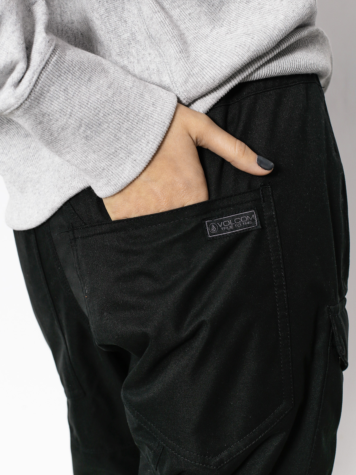 Dámské Snowboardové kalhoty  Volcom Selwyn Ins (blk)